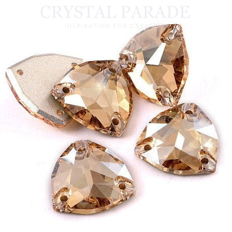 Zodiac Sew on Stone Trilliant - Golden Shadow