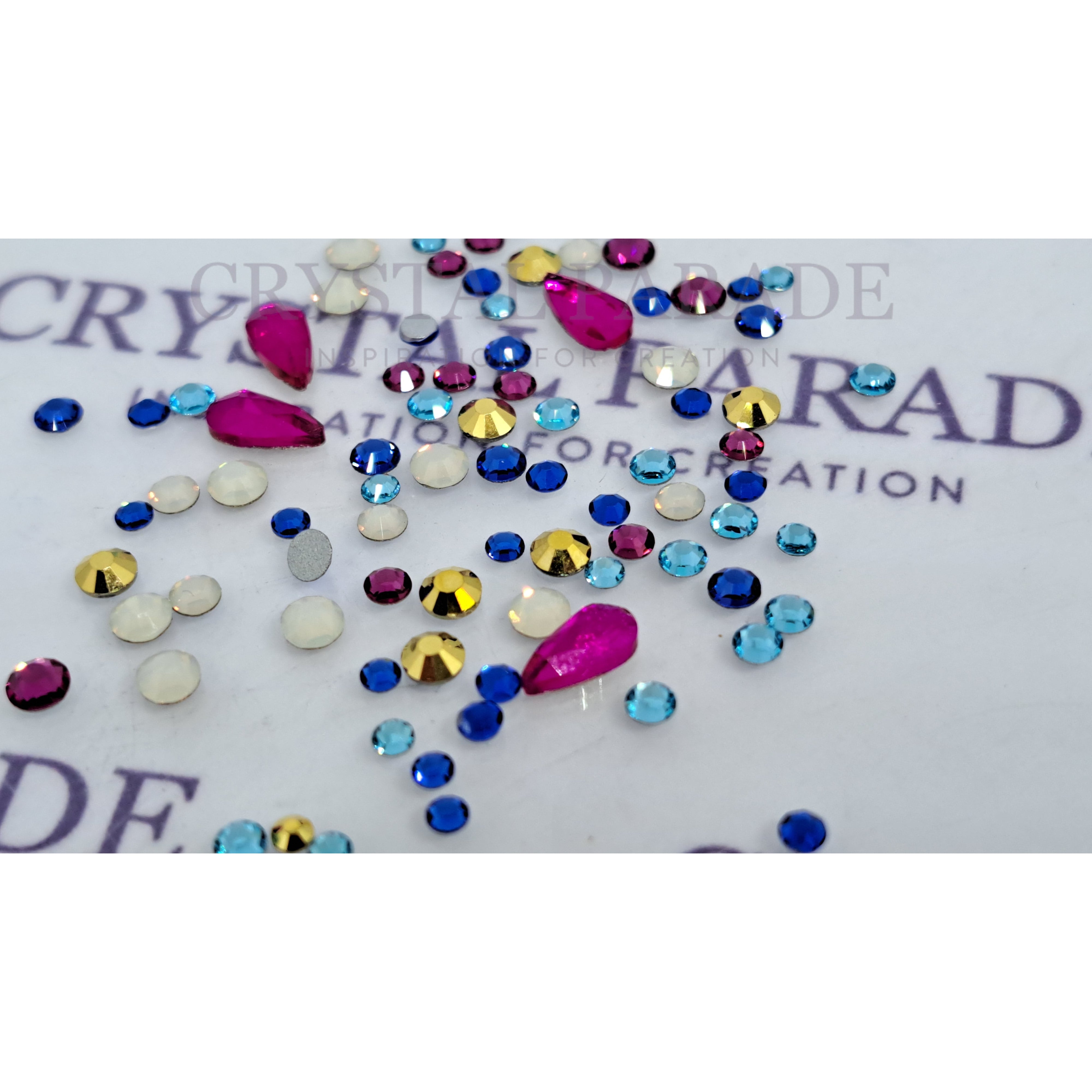 Preciosa Crystal Mix Pack of 100 - White Rabbit