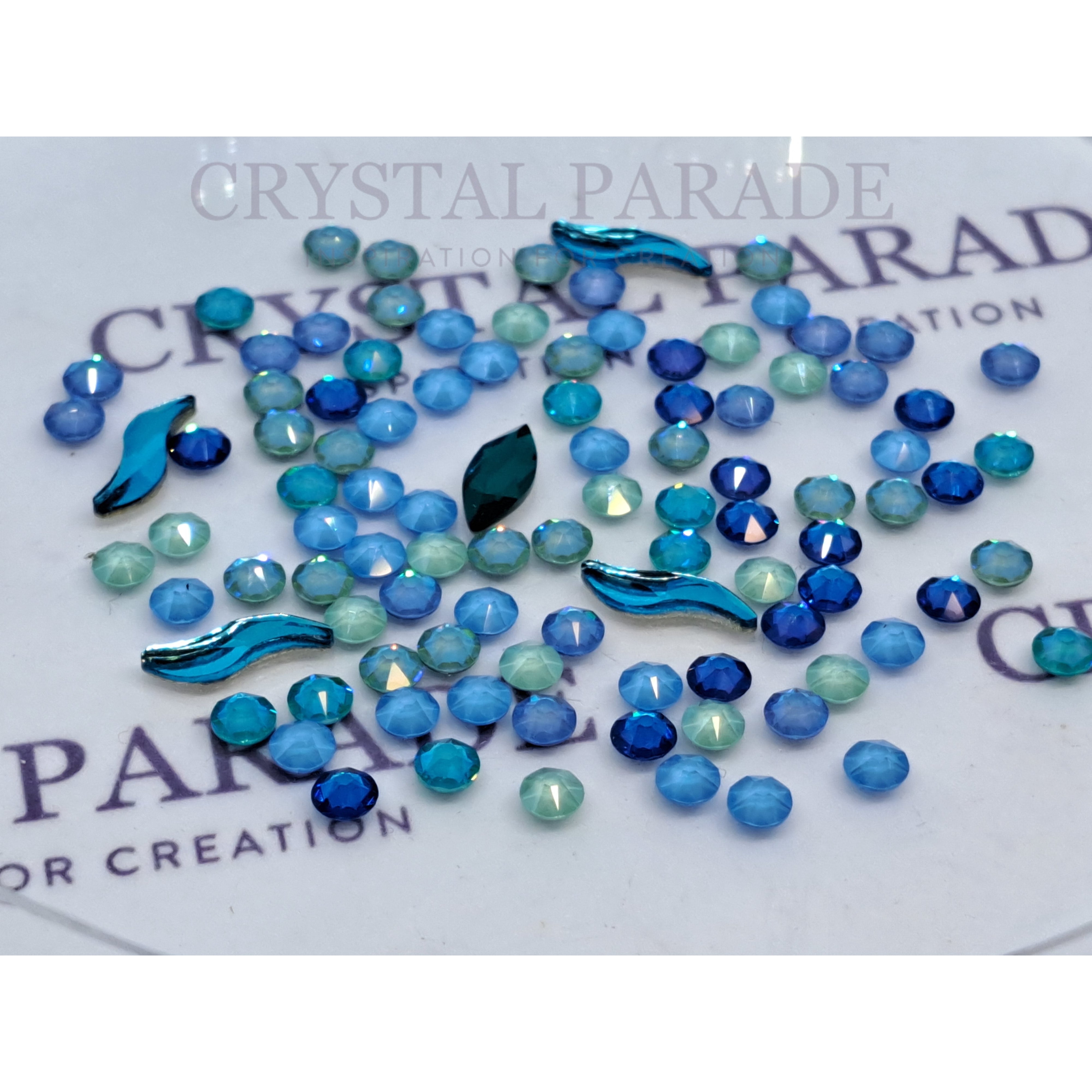 Swarovski DeLite crystal mix - Waterfall