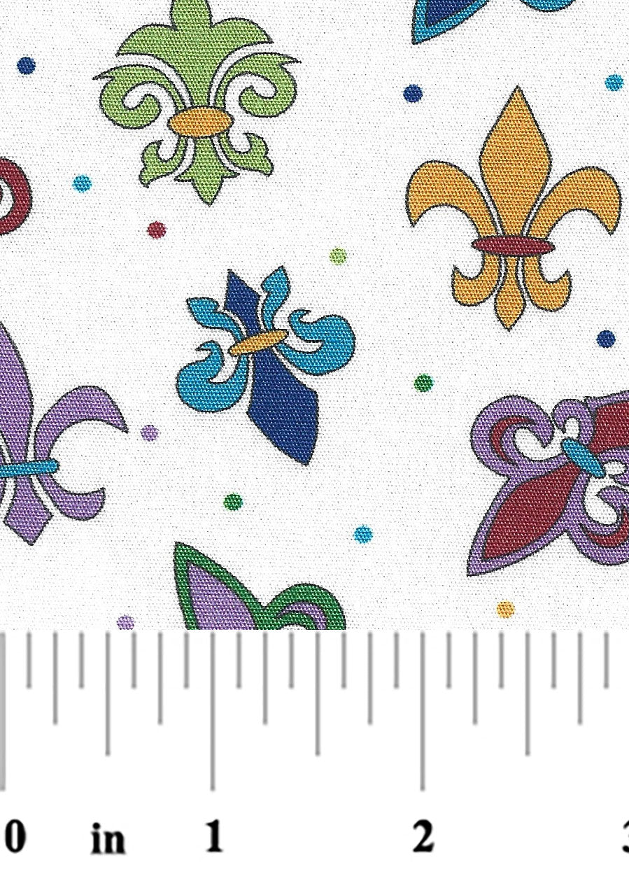 Fabric Finders 2760 Fleur De Lis