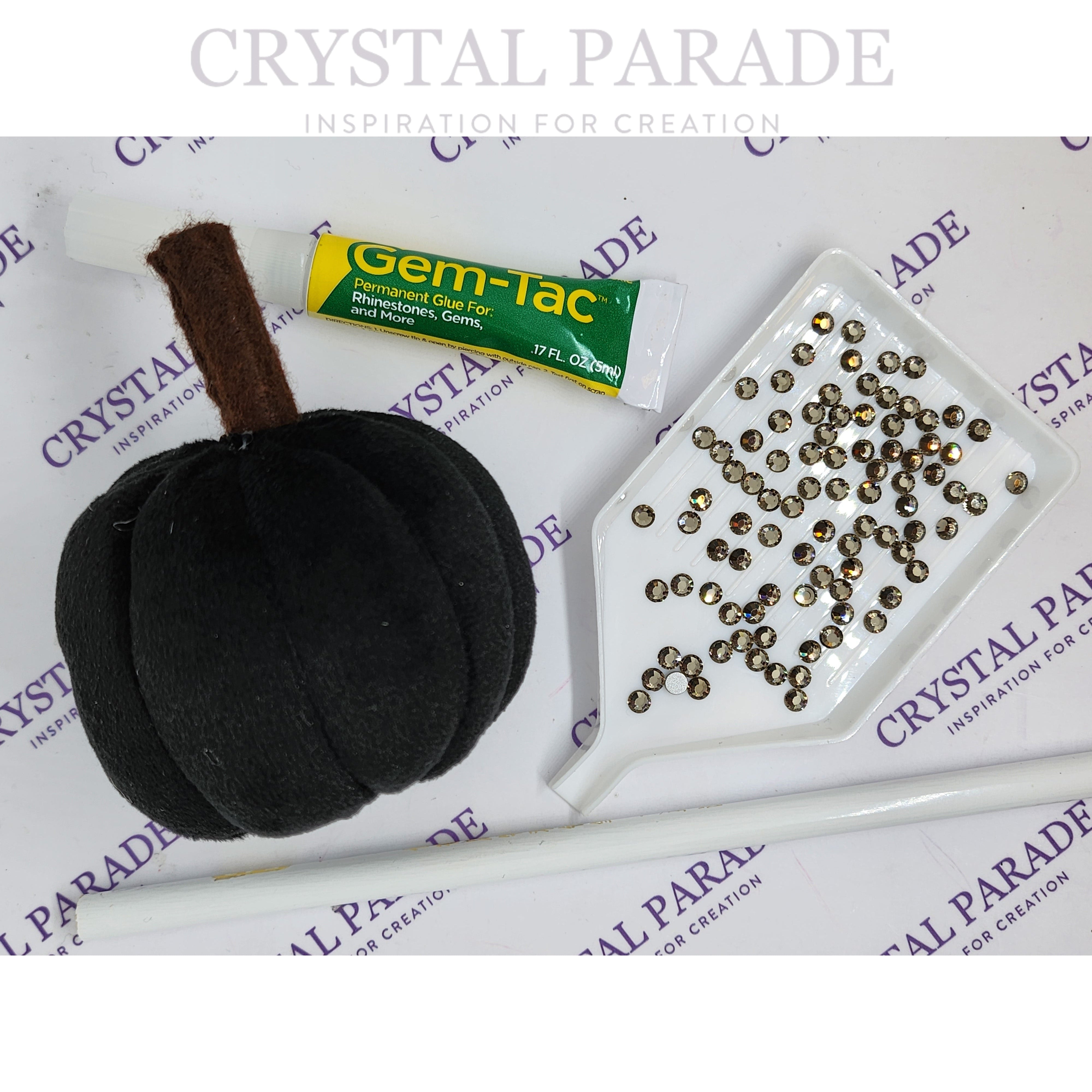 Zodiac Pumpkin Blinging Kit - Cauldron Black