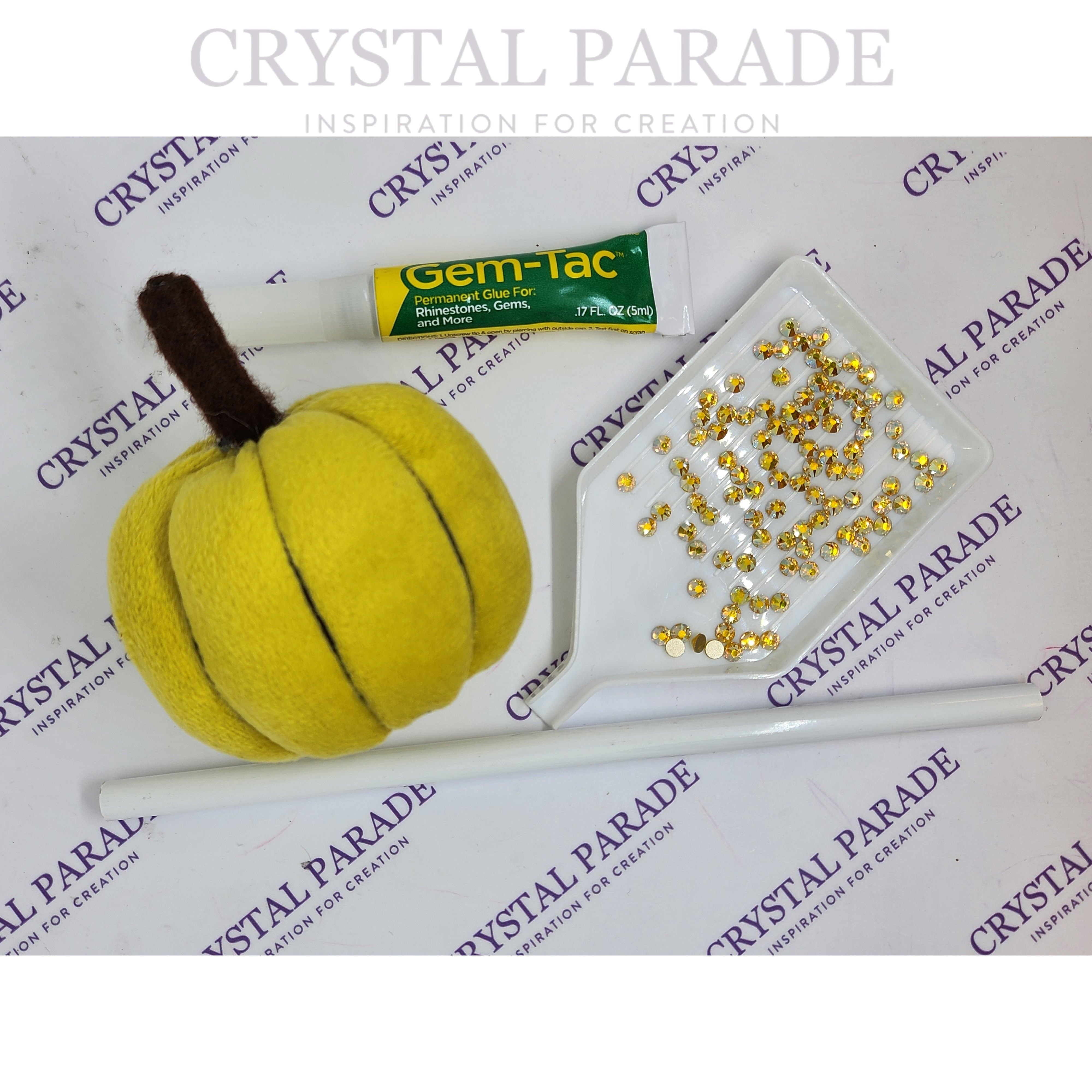Zodiac Pumpkin Blinging Kit - Yucky Yellow