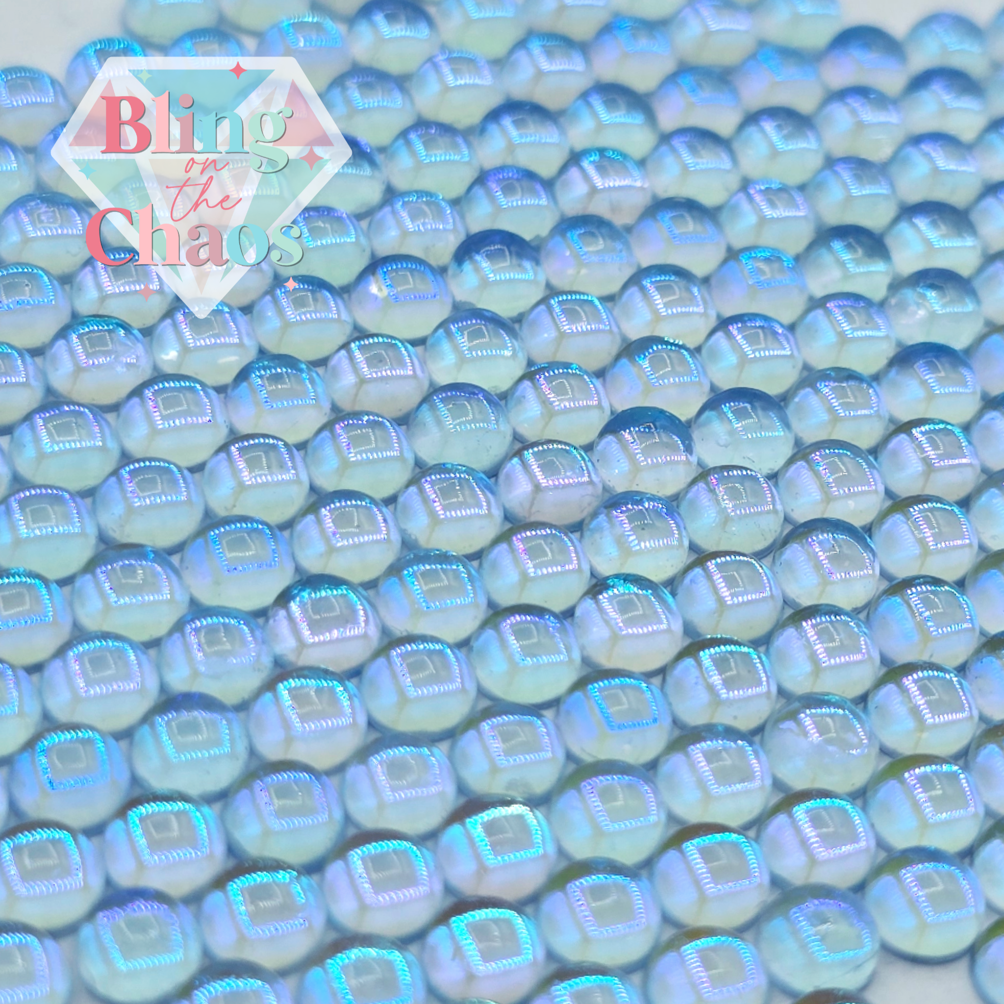 Baby Blue/Light Sapphire AB Mermaid Tears