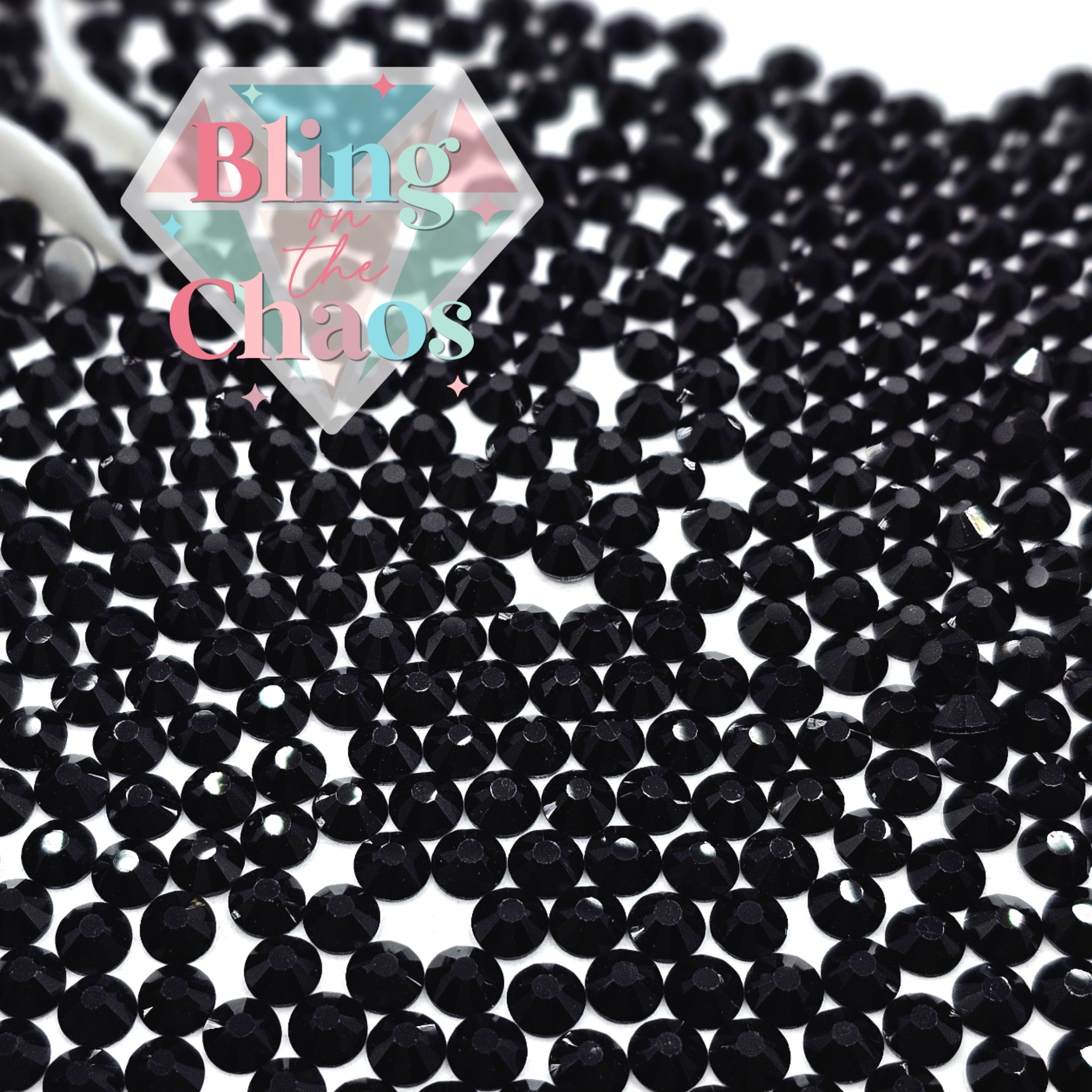 Black Rhinestone