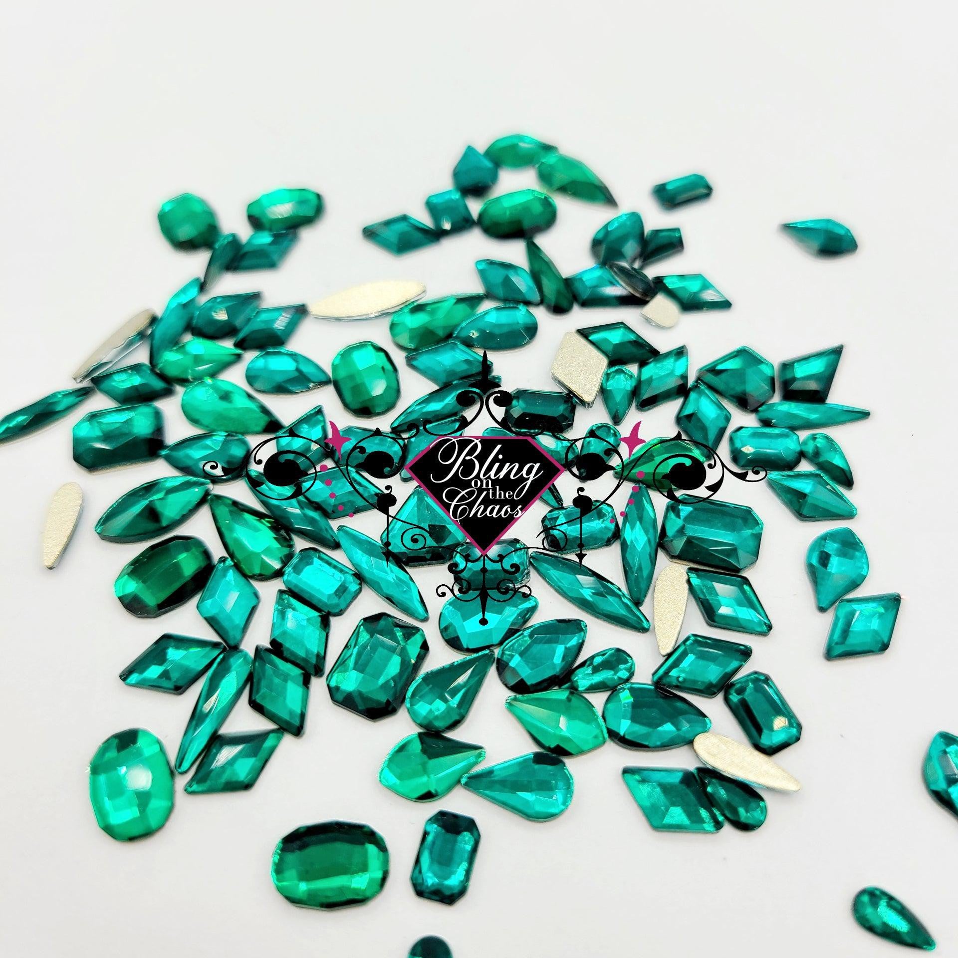 Emerald Assorted Shapes