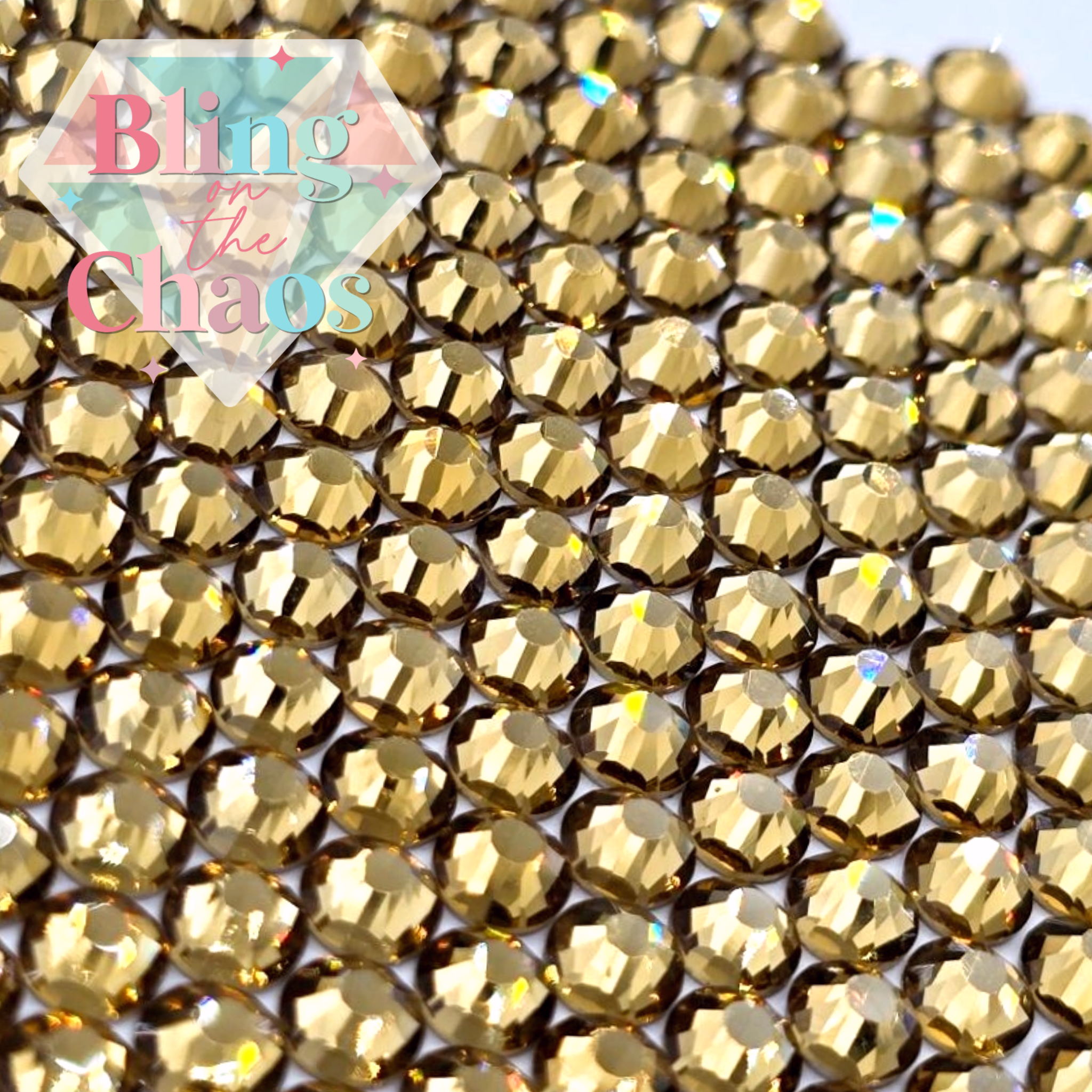 Light Colorado Topaz (LCT) Rhinestone