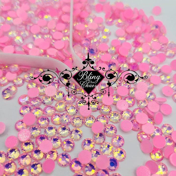 Light Rose Luminous Opal Rhinestone