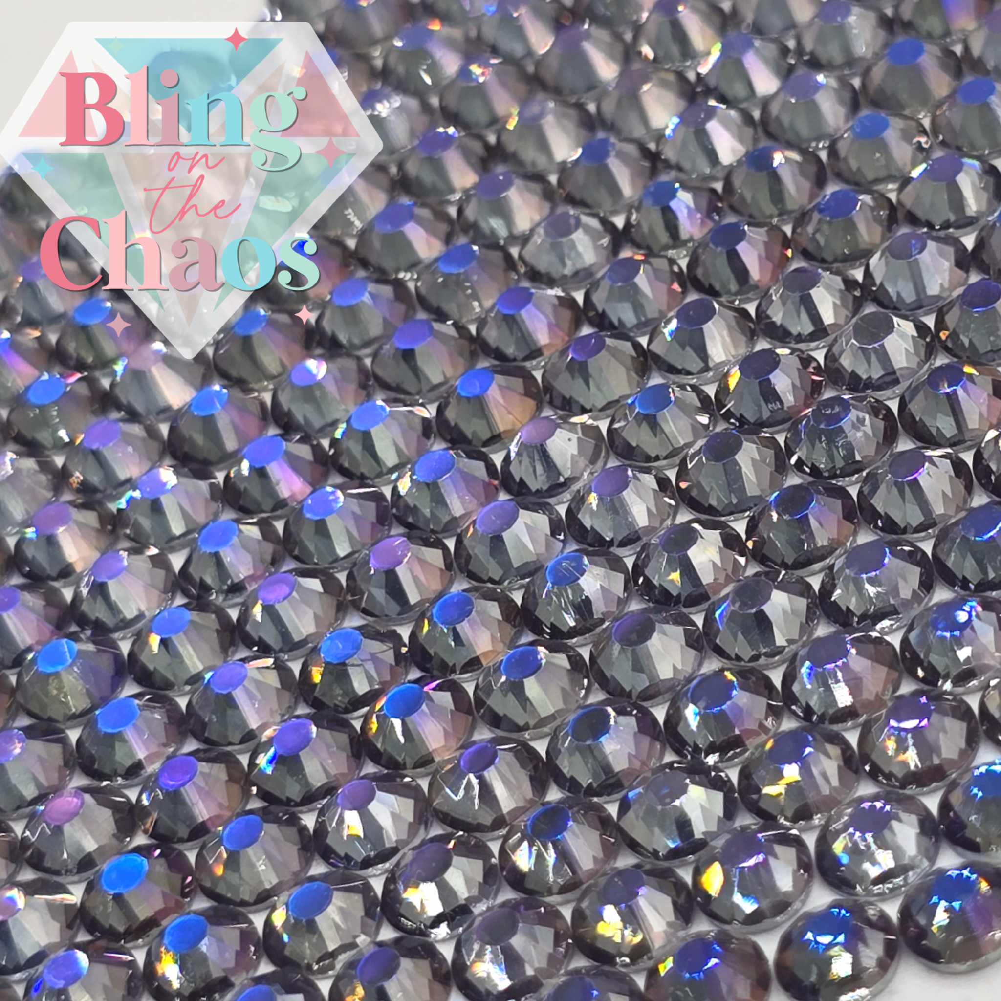 Purple Ghost Rhinestone