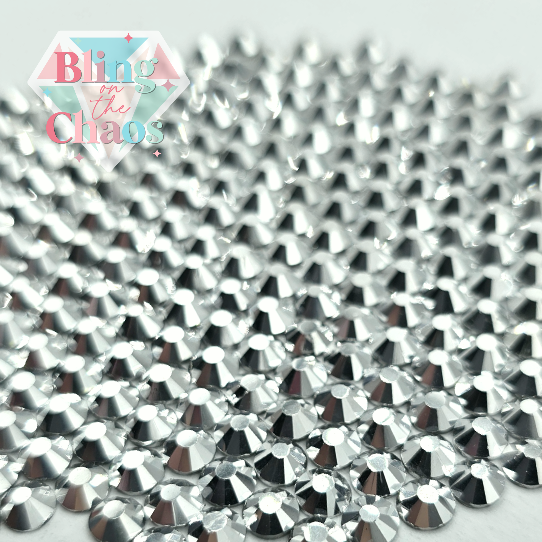 Silver Labrador Rhinestone