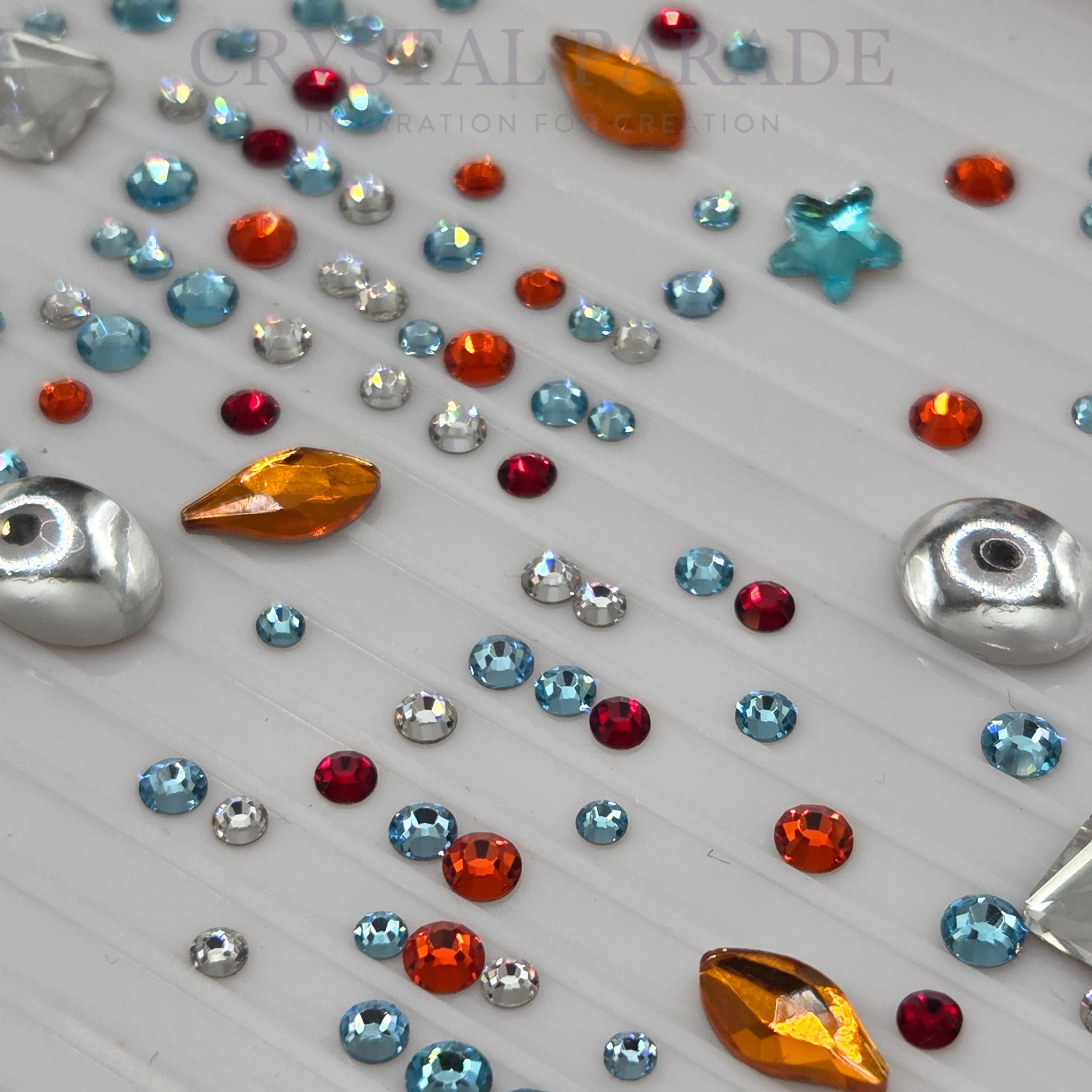 Swarovski & Preciosa Crystal Mix - The Showgirl Mix! x100