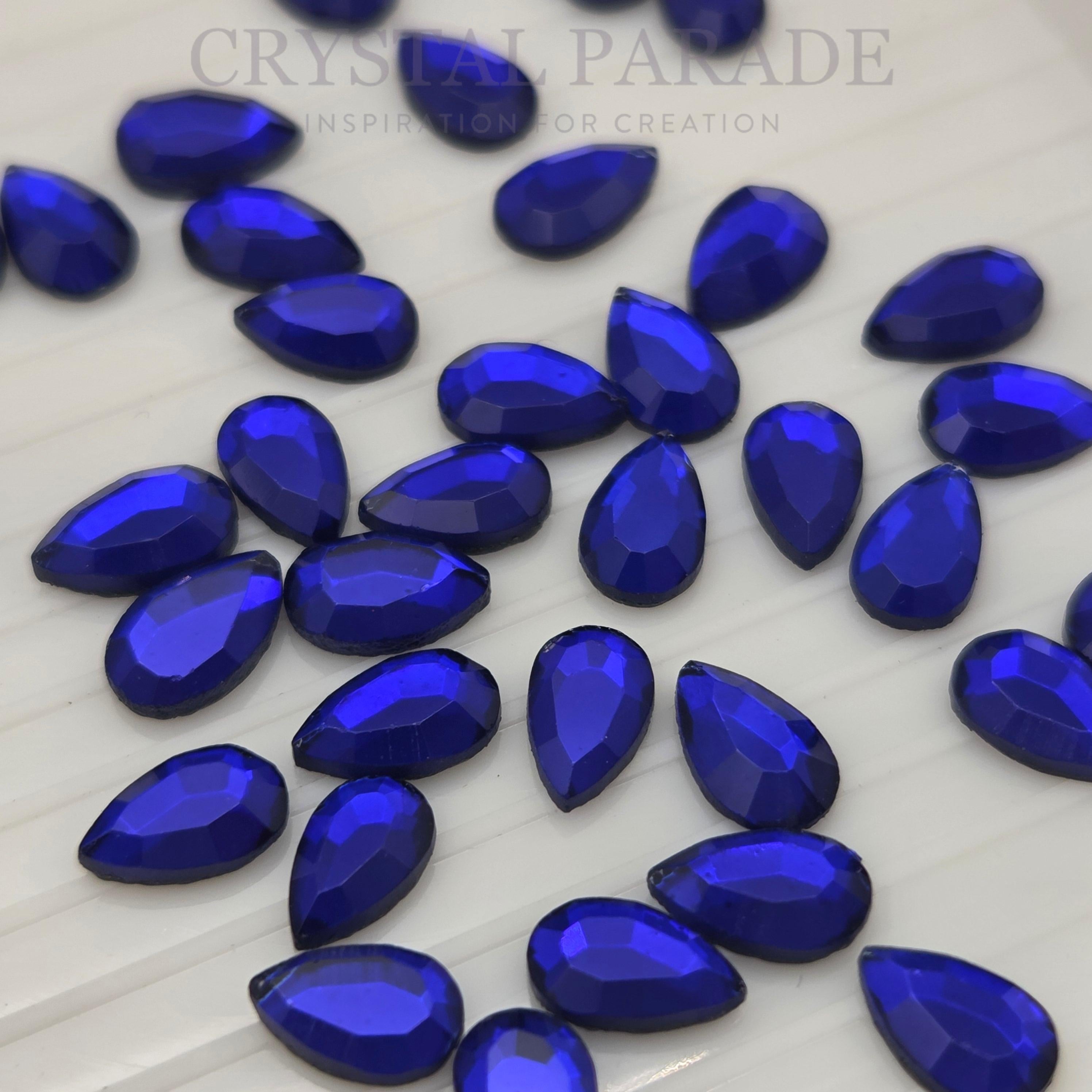 Zodiac Hotfix Peardrop Shape 5x8mm Sapphire - Pack of 20