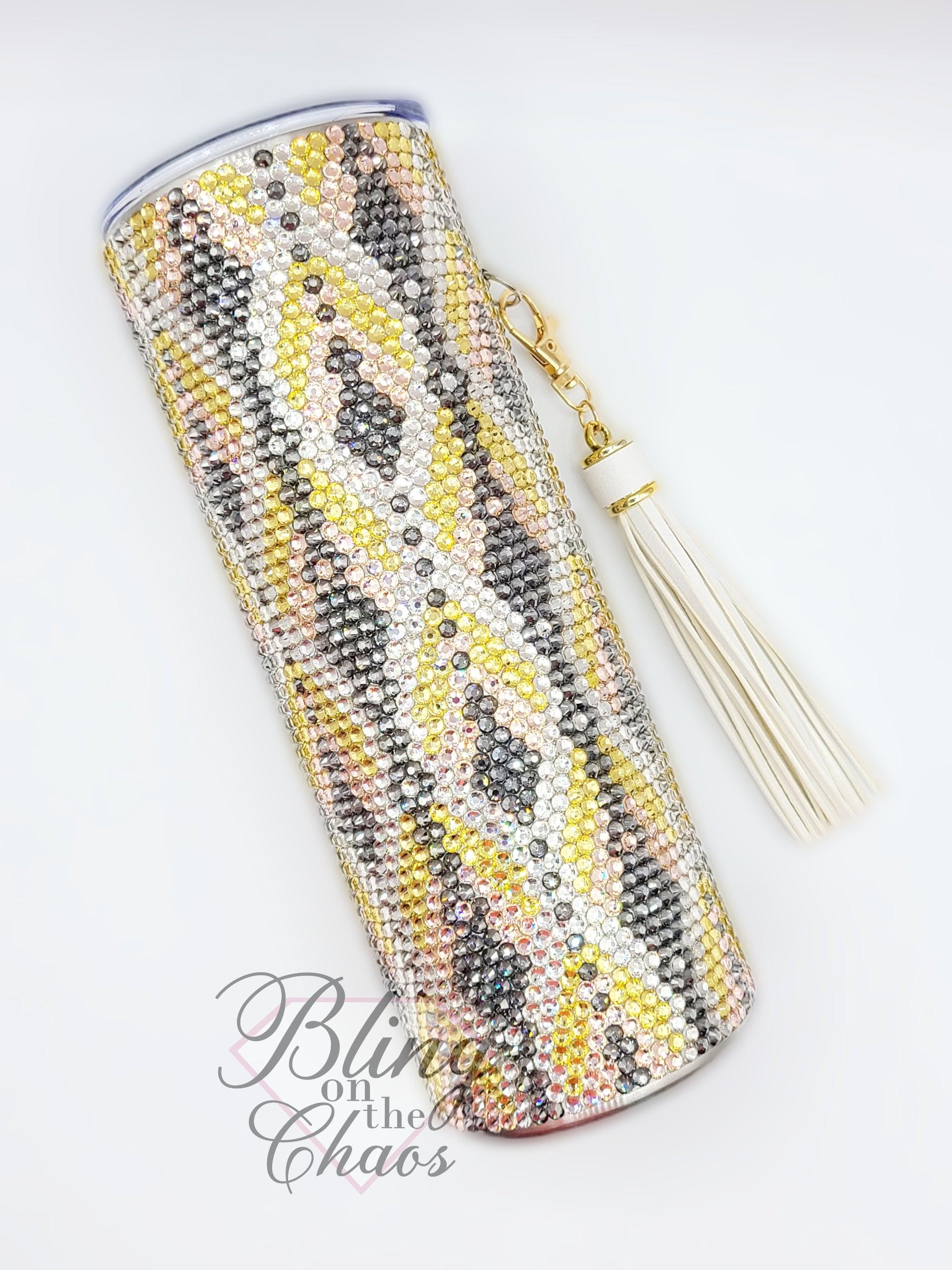 Art Deco Honeycomb 20oz SS16 Pattern Crystal Colourway