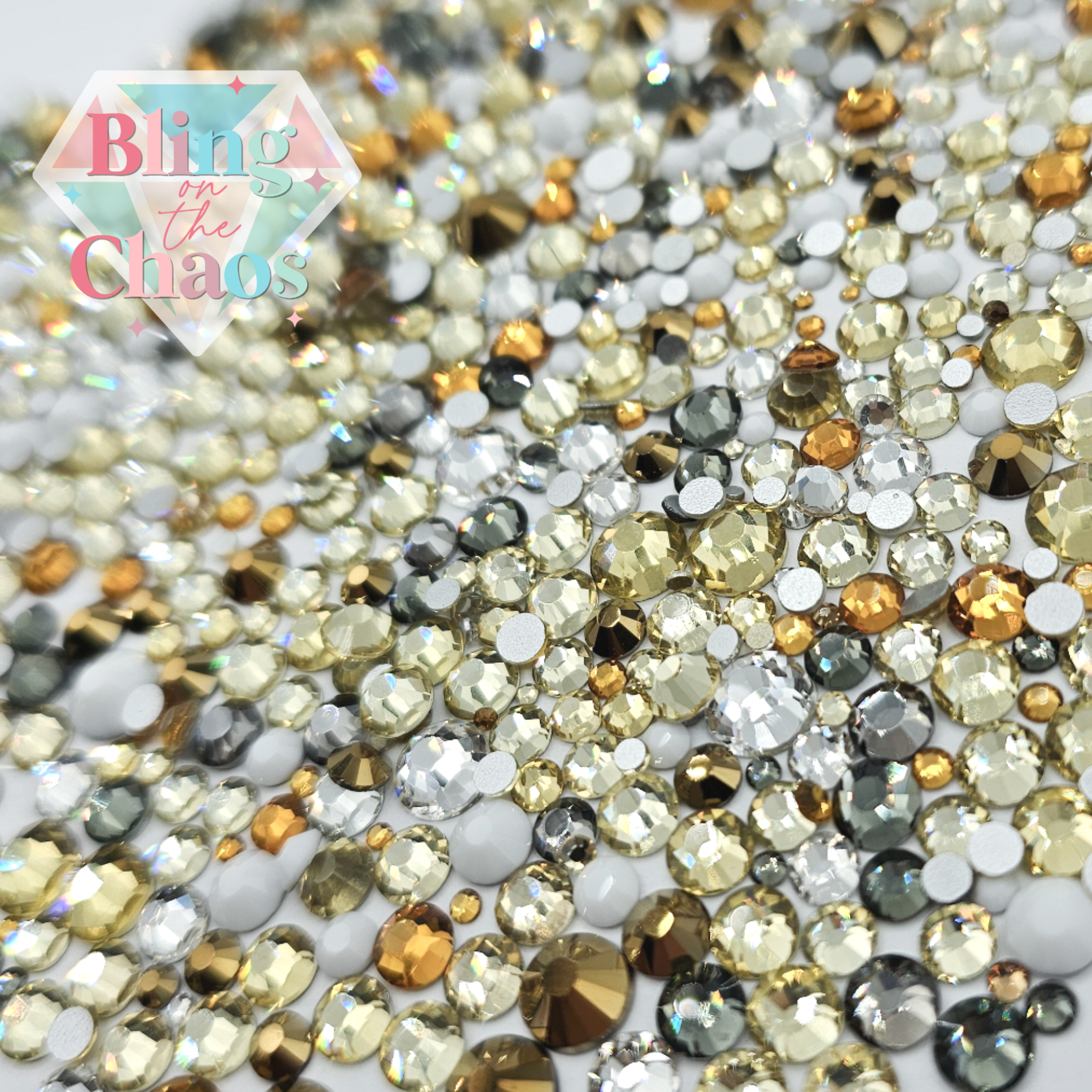 Champagne & Caviar - Hammered Metal Series