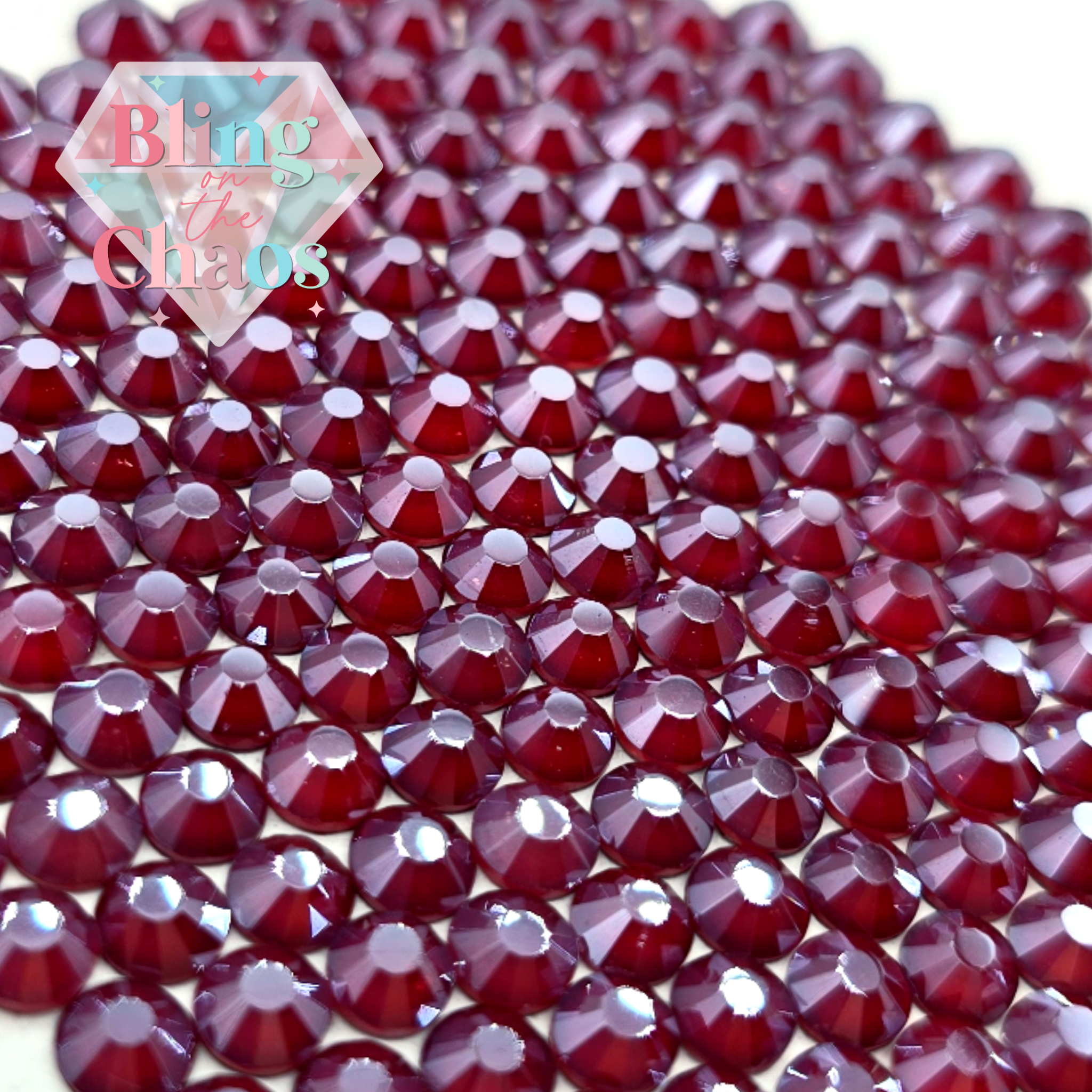 Dark Siam Mocha Rhinestone