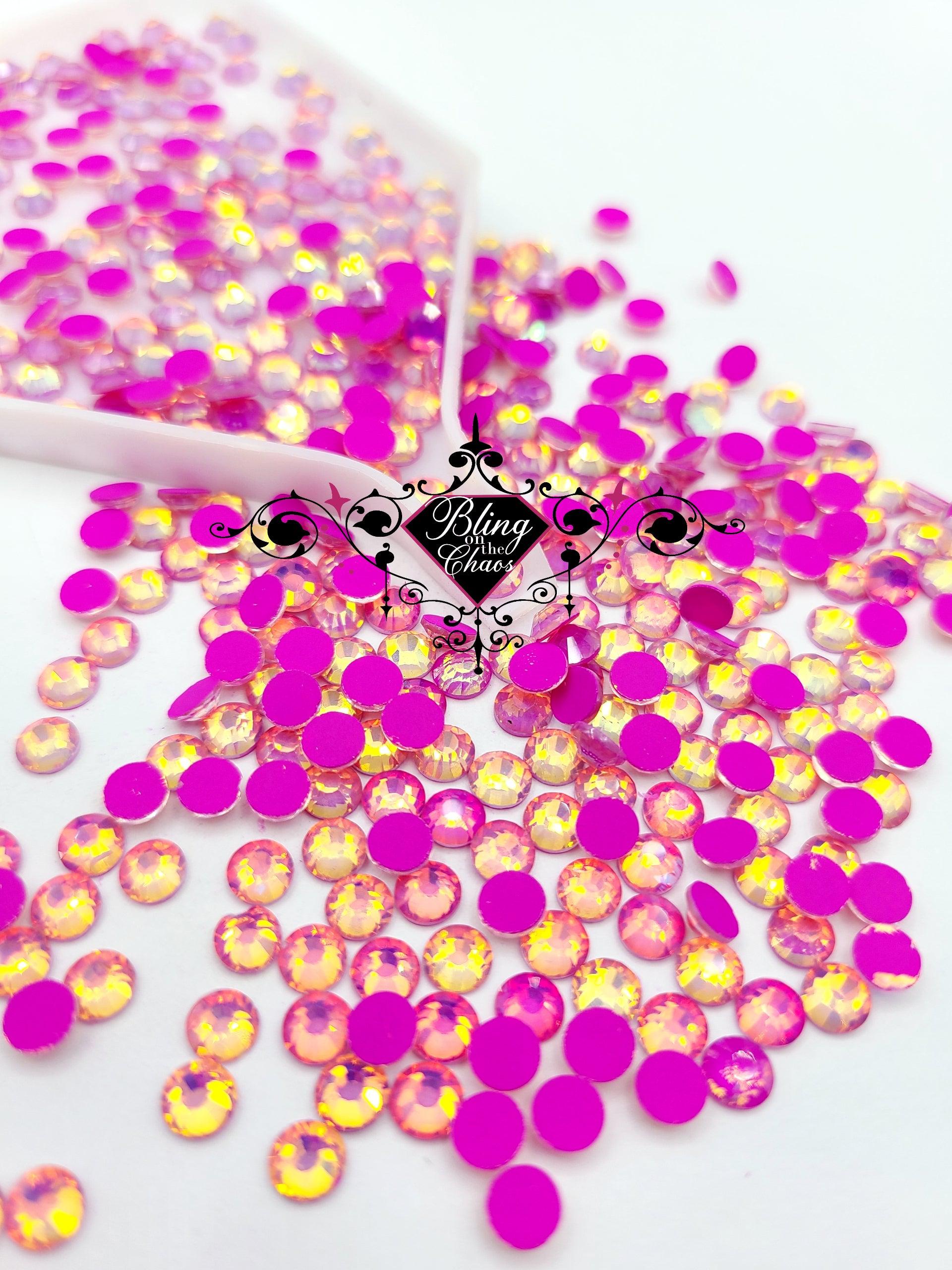 Fuchsia Luminous Opal Rhinestone