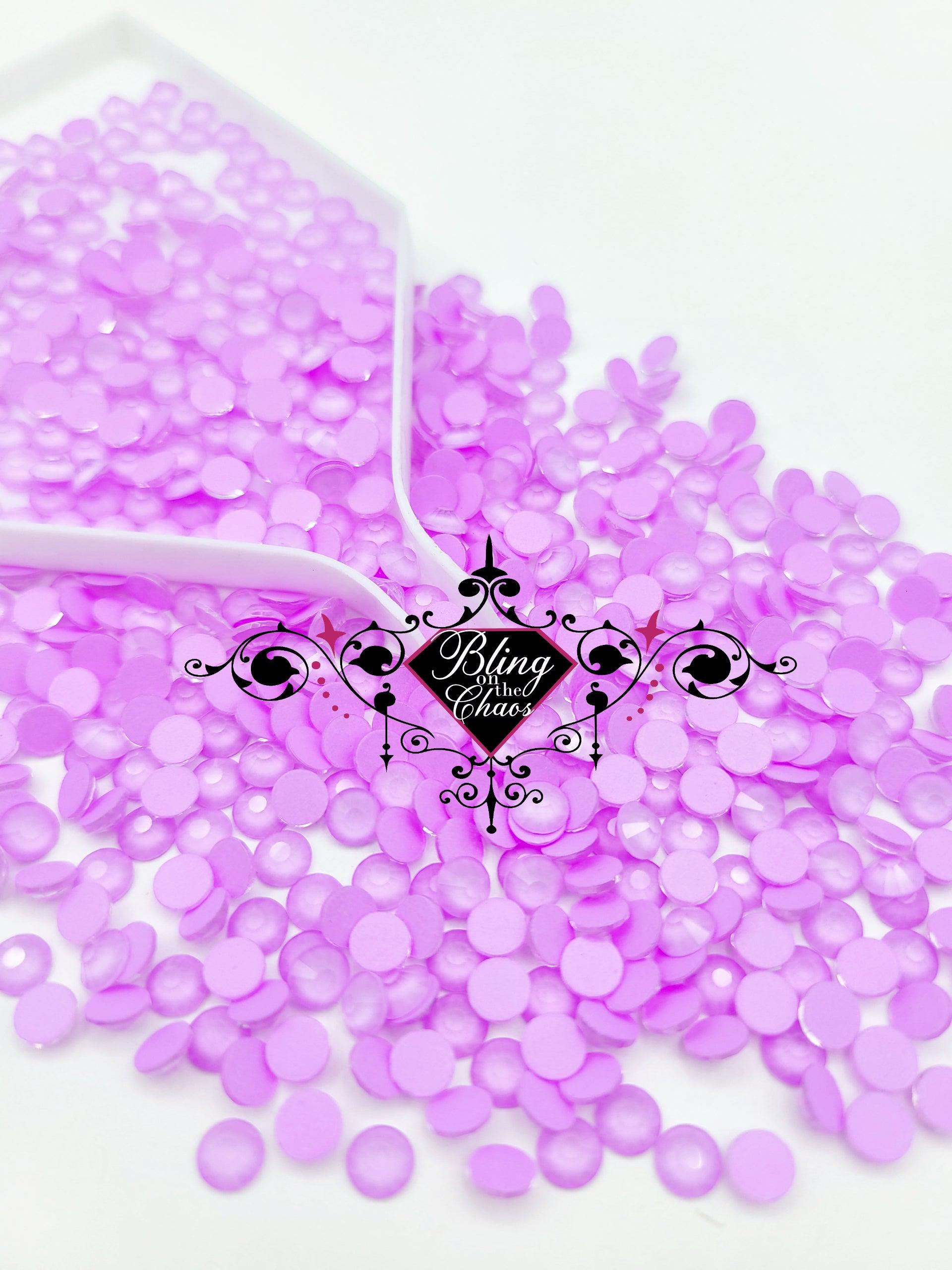 Light Purple Neon Rhinestone