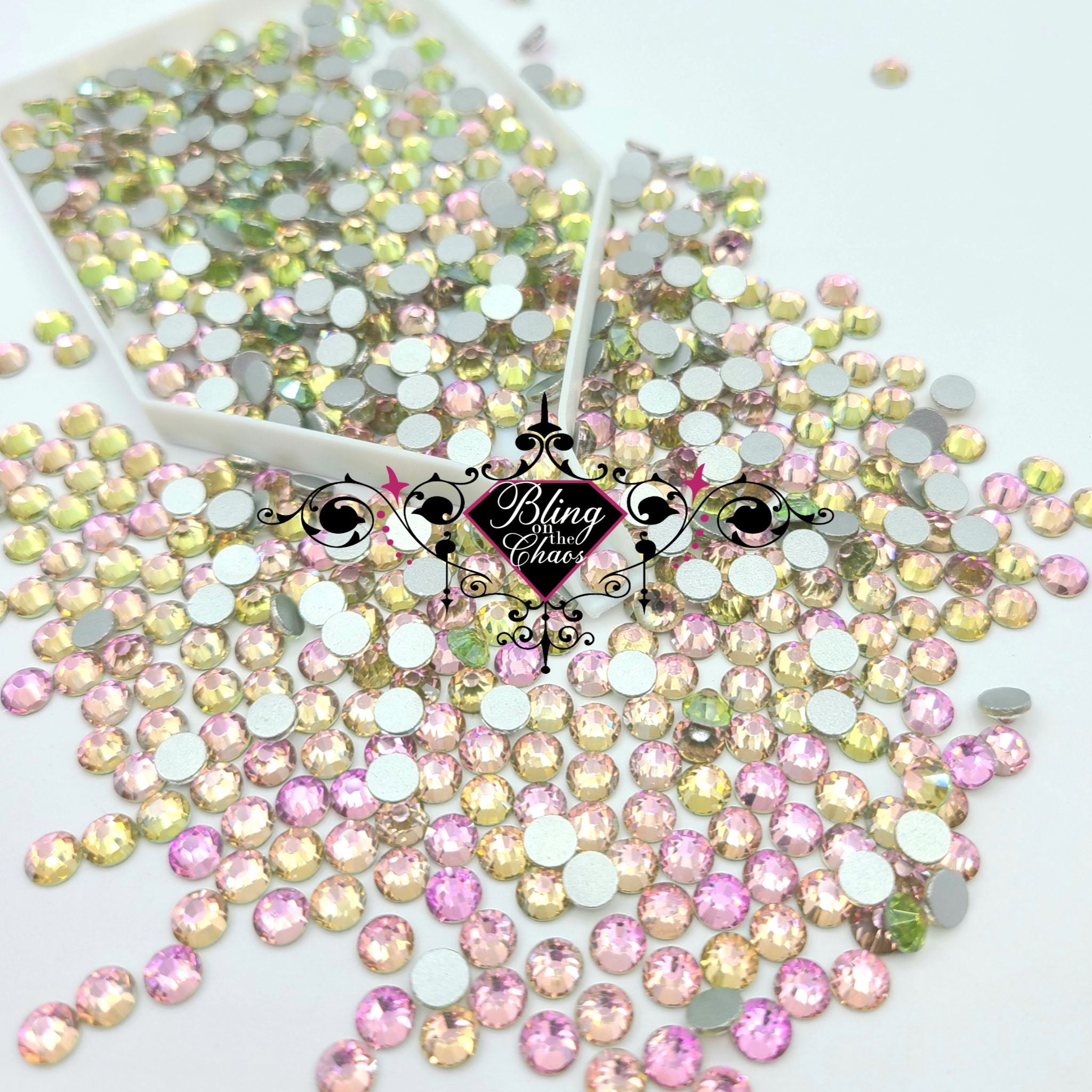 Light Rose Gradient Rhinestone