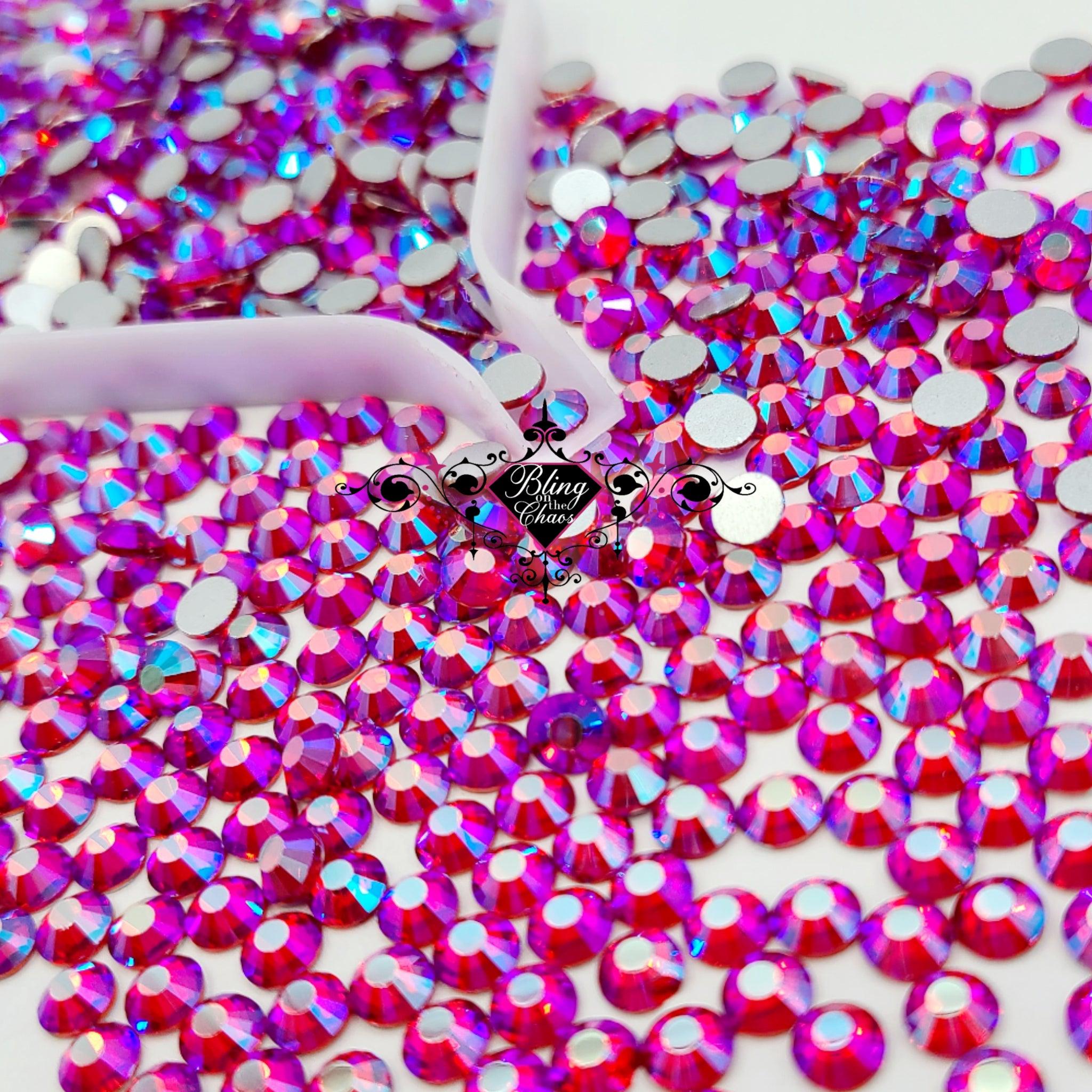 Light Siam AB Rhinestone