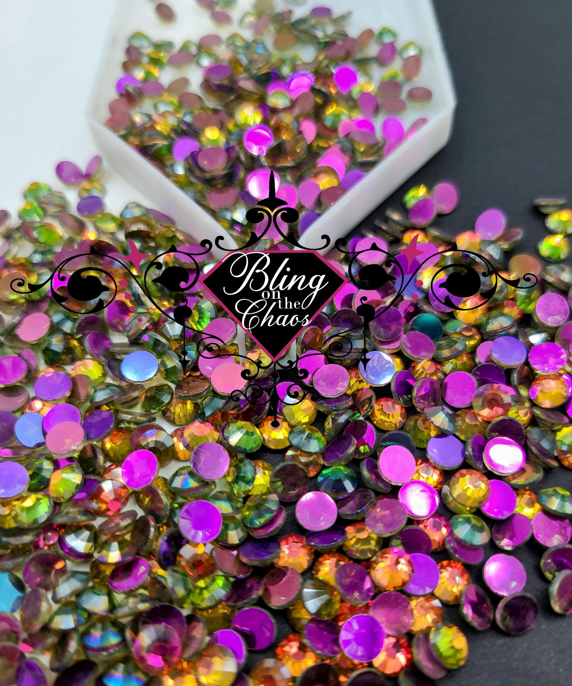 Red Flame Aurora Rhinestone