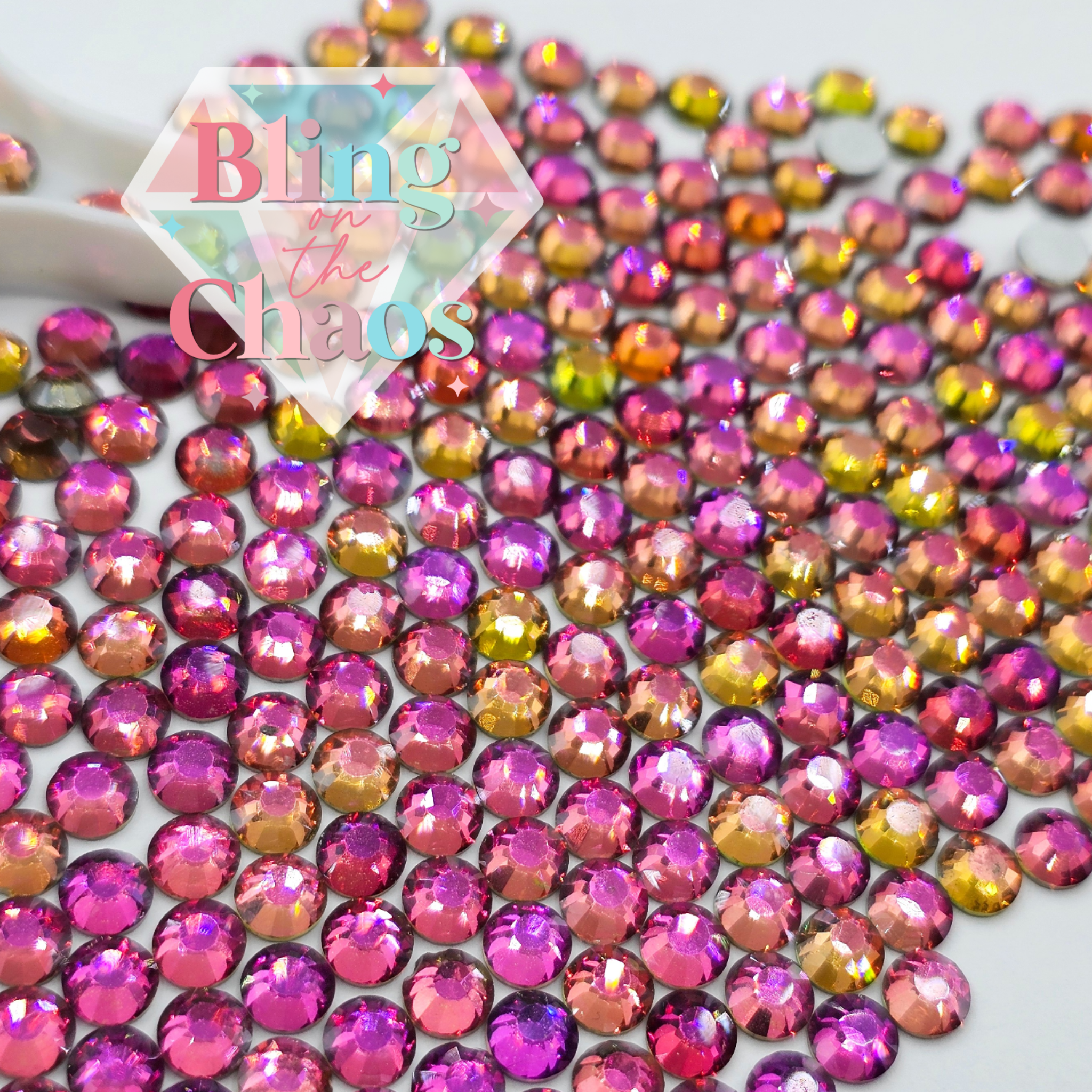 Rose Line Rhinestone