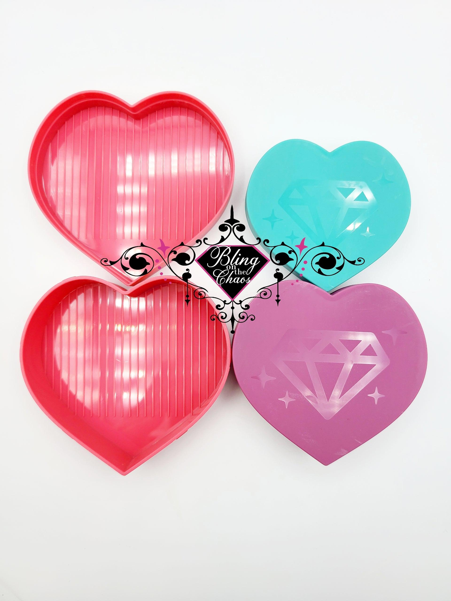 Set of 3 Nesting Rhinestone Shaker/Sorting Trays