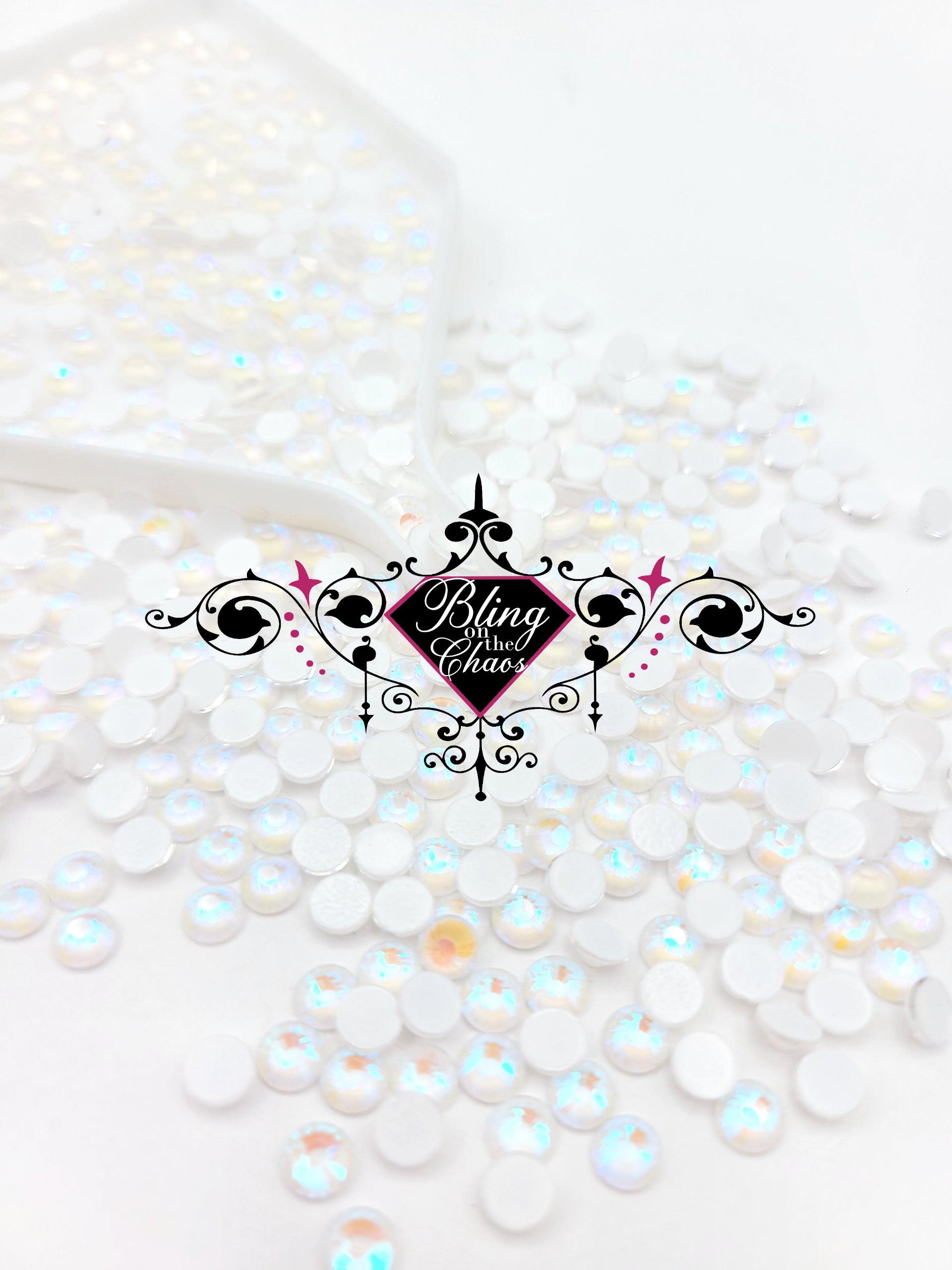 White Luminous Rhinestone