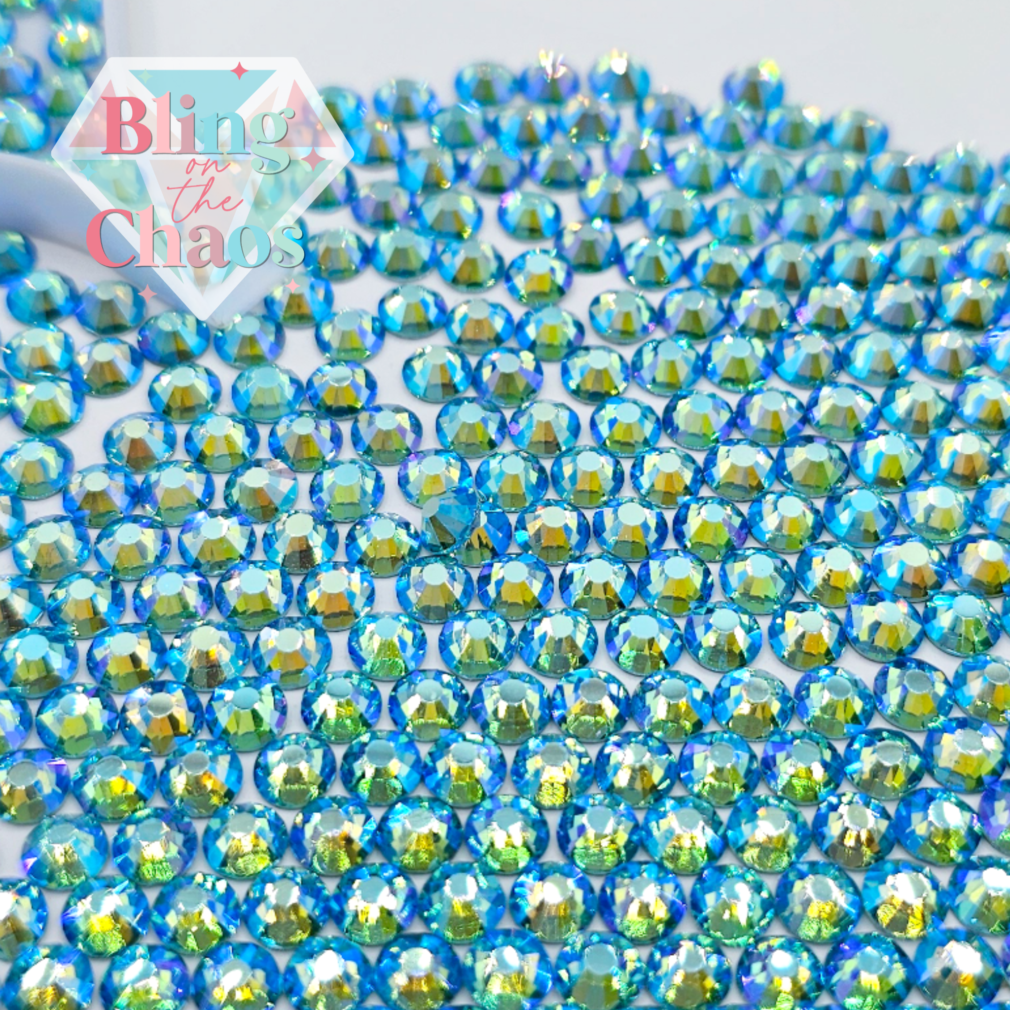 Aqua AB Rhinestone