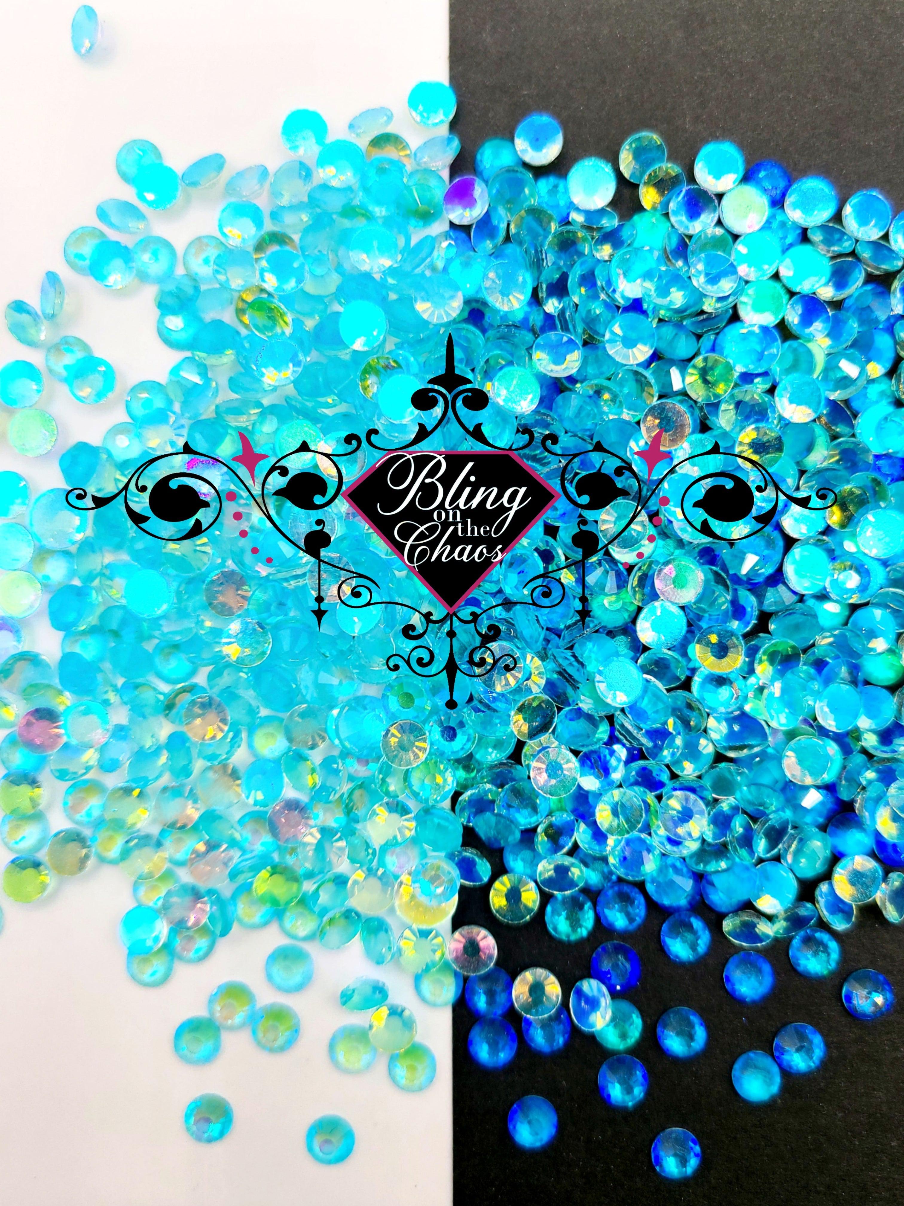 Aqua Aurora Rhinestone