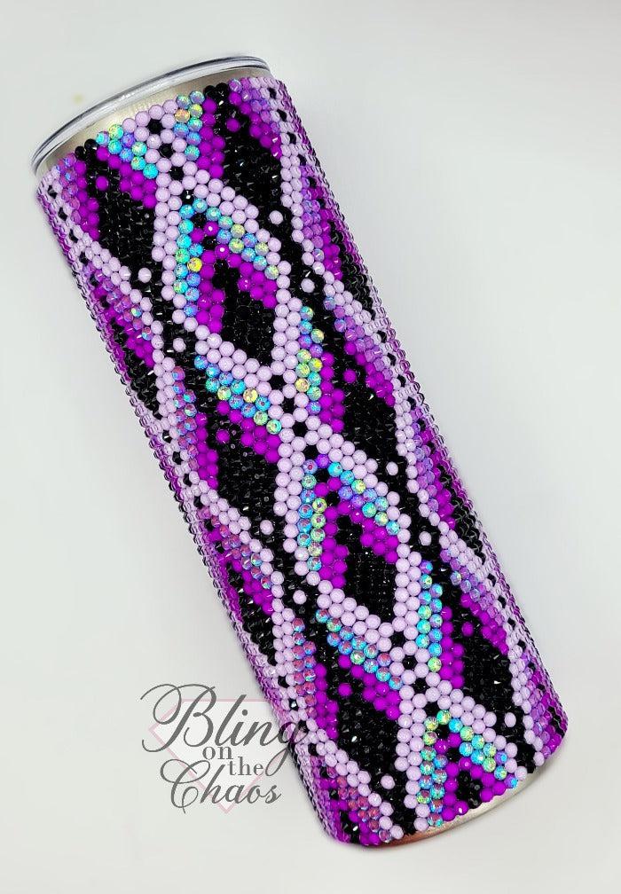 Art Deco Honeycomb TSM SS20 Pattern Purple Colourway