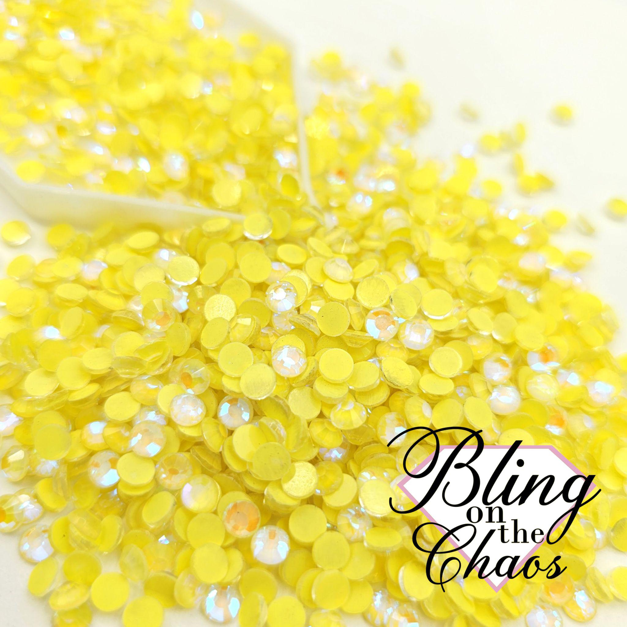 Citrine Luminous Opal Rhinestone