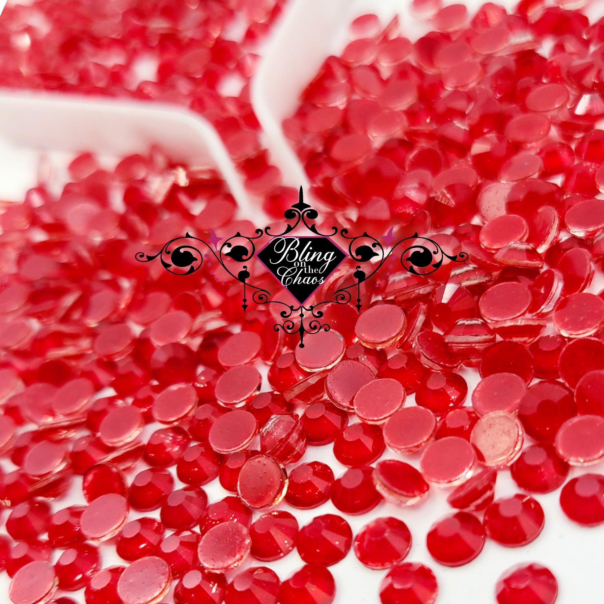 Frosted Cherry Mocha Rhinestone