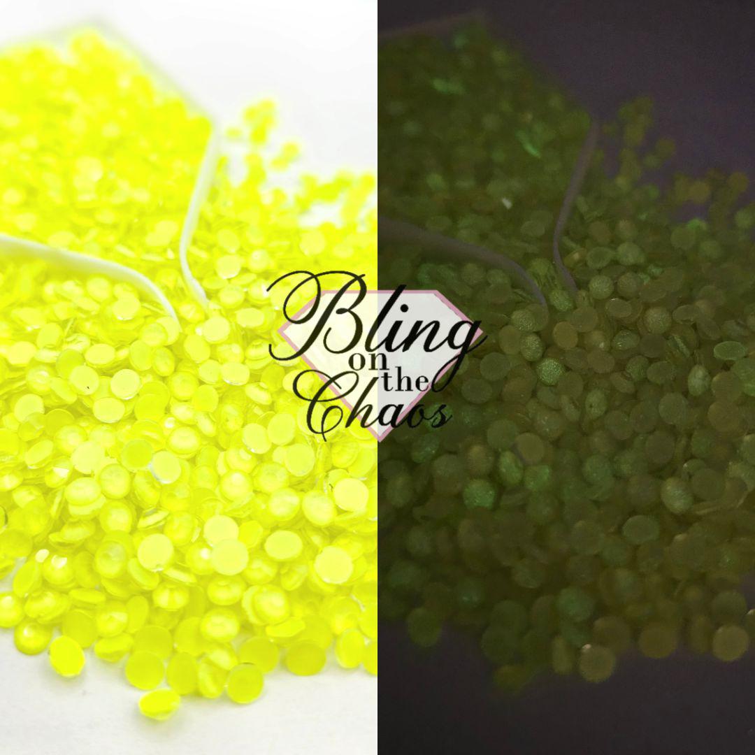 Glow Bright Citrine Rhinestone