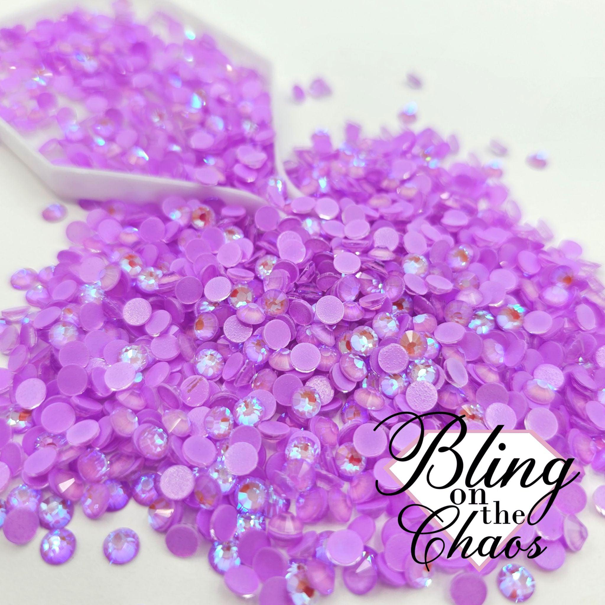 Light Amethyst AB Luminous Rhinestone