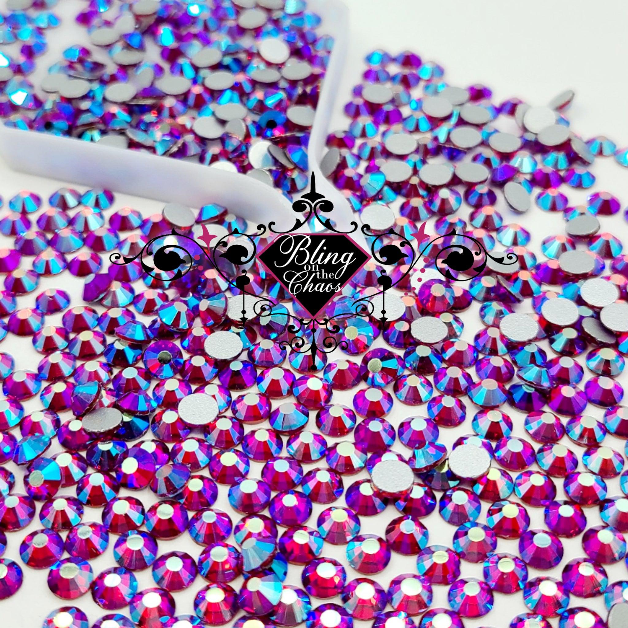 Medium Siam AB Rhinestone