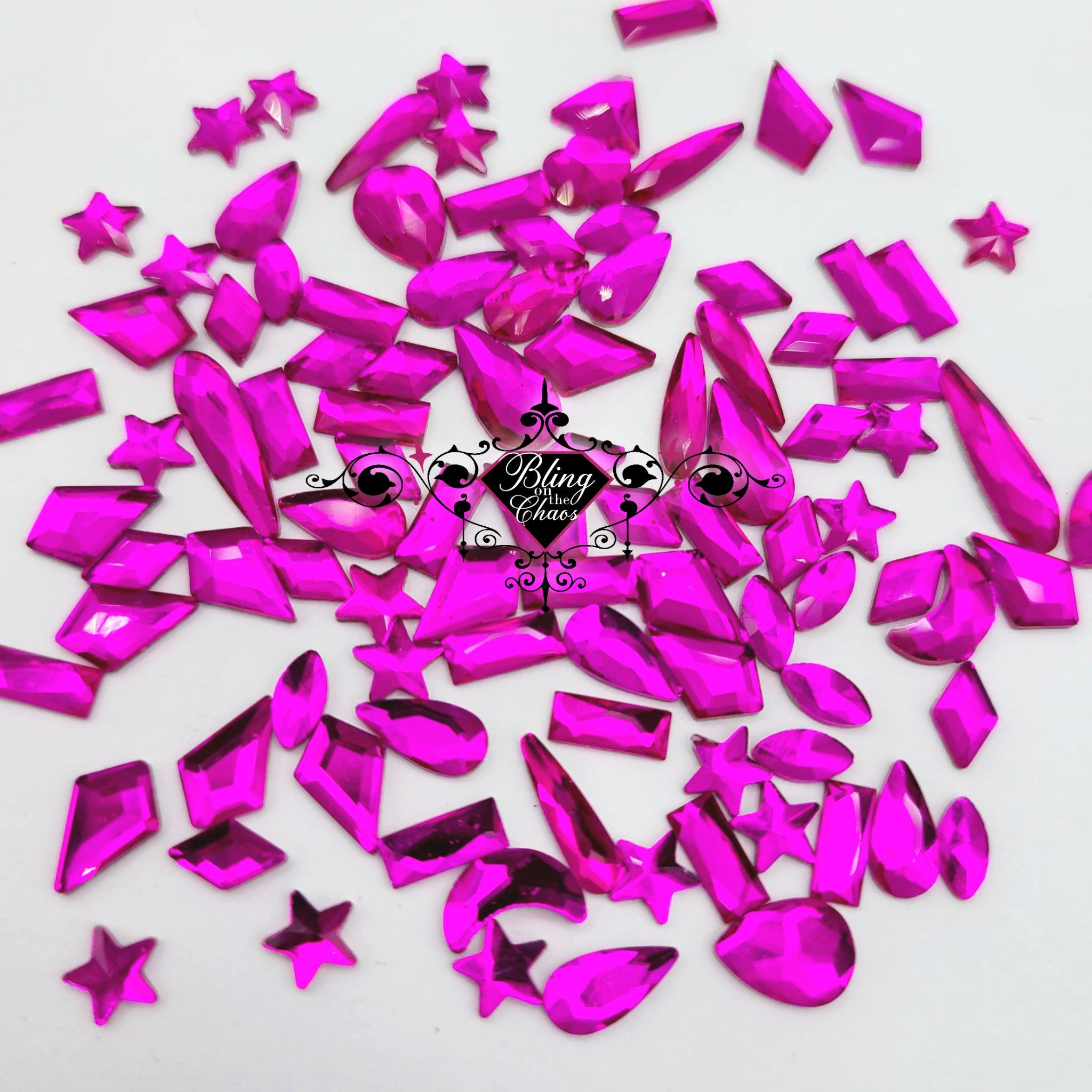 Peach Red Blossom Assorted Shapes