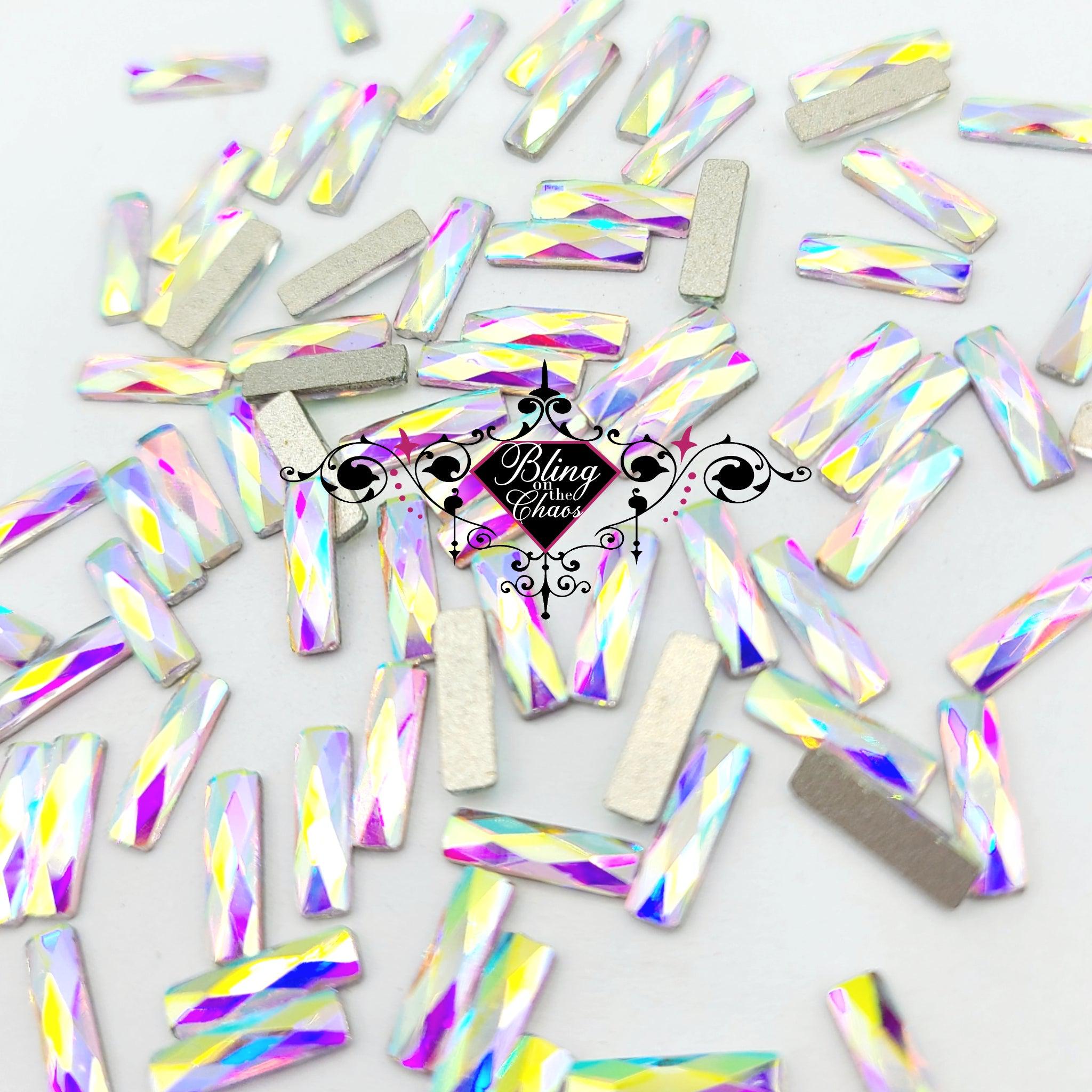 Sprinkle Rectangle Rhinestones