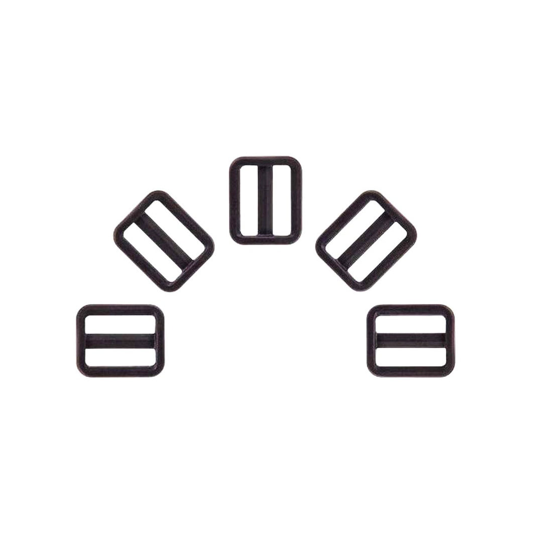 YKK 1 Inch Sleek Heavy duty Triglide Slides Color Black