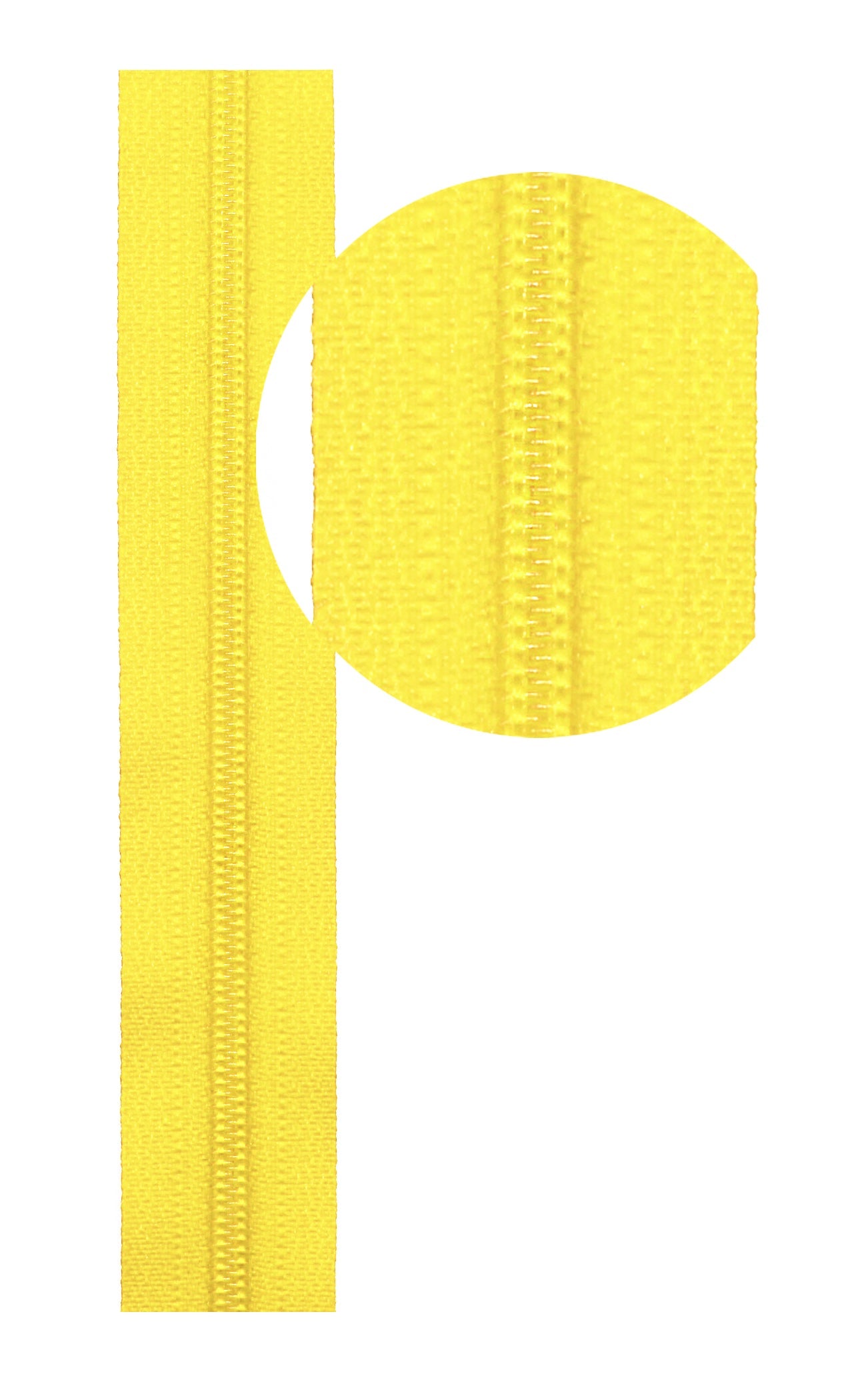 YKK #3 Coil Zipper Chain And #3 DFL Coil Long Pull - NonLock Sliders (For Coil Chain Only)