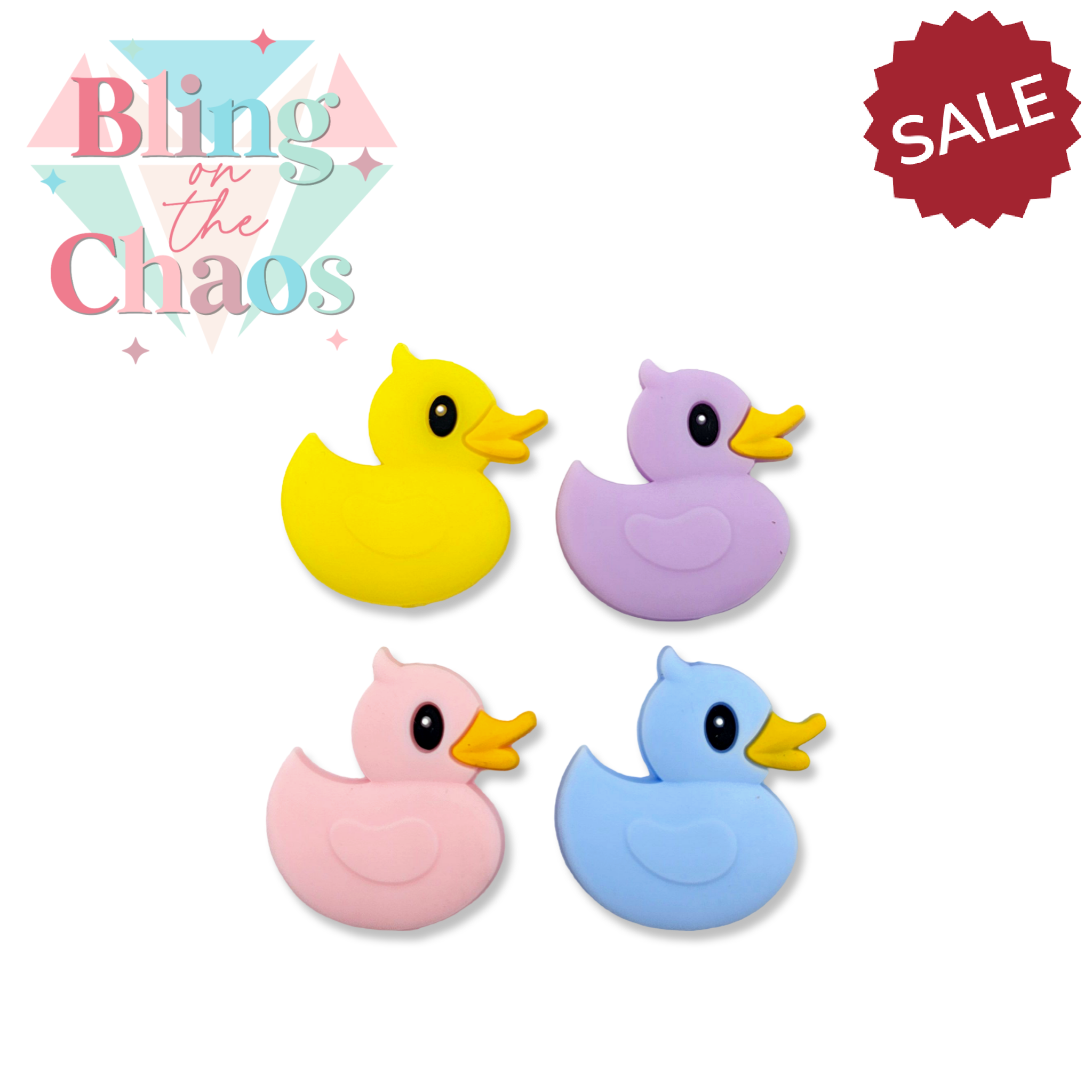 Duck Silicone Bead