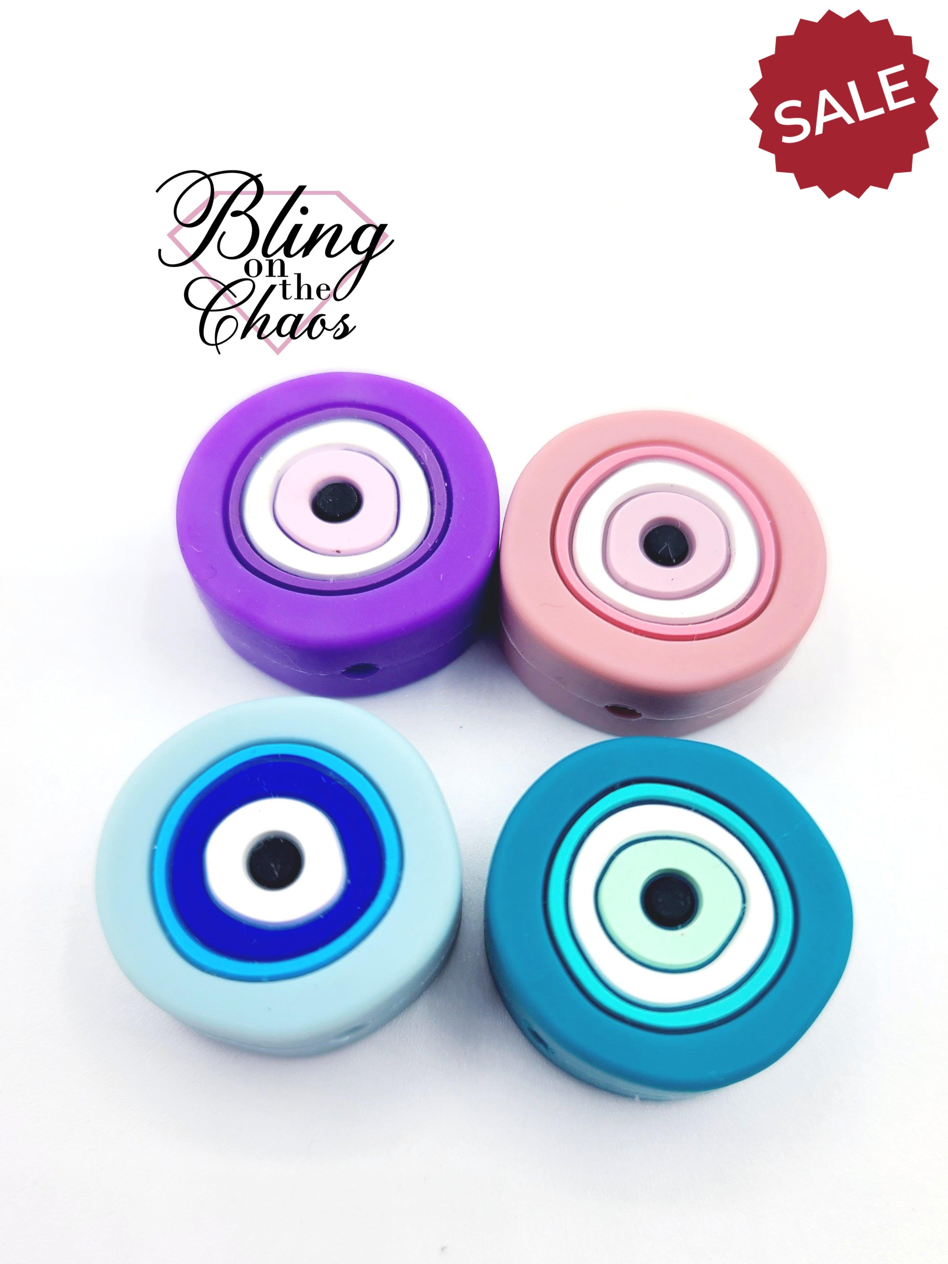 Evil Eye Silicone Bead