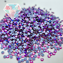 Fuchsia AB Hotfix Rhinestones