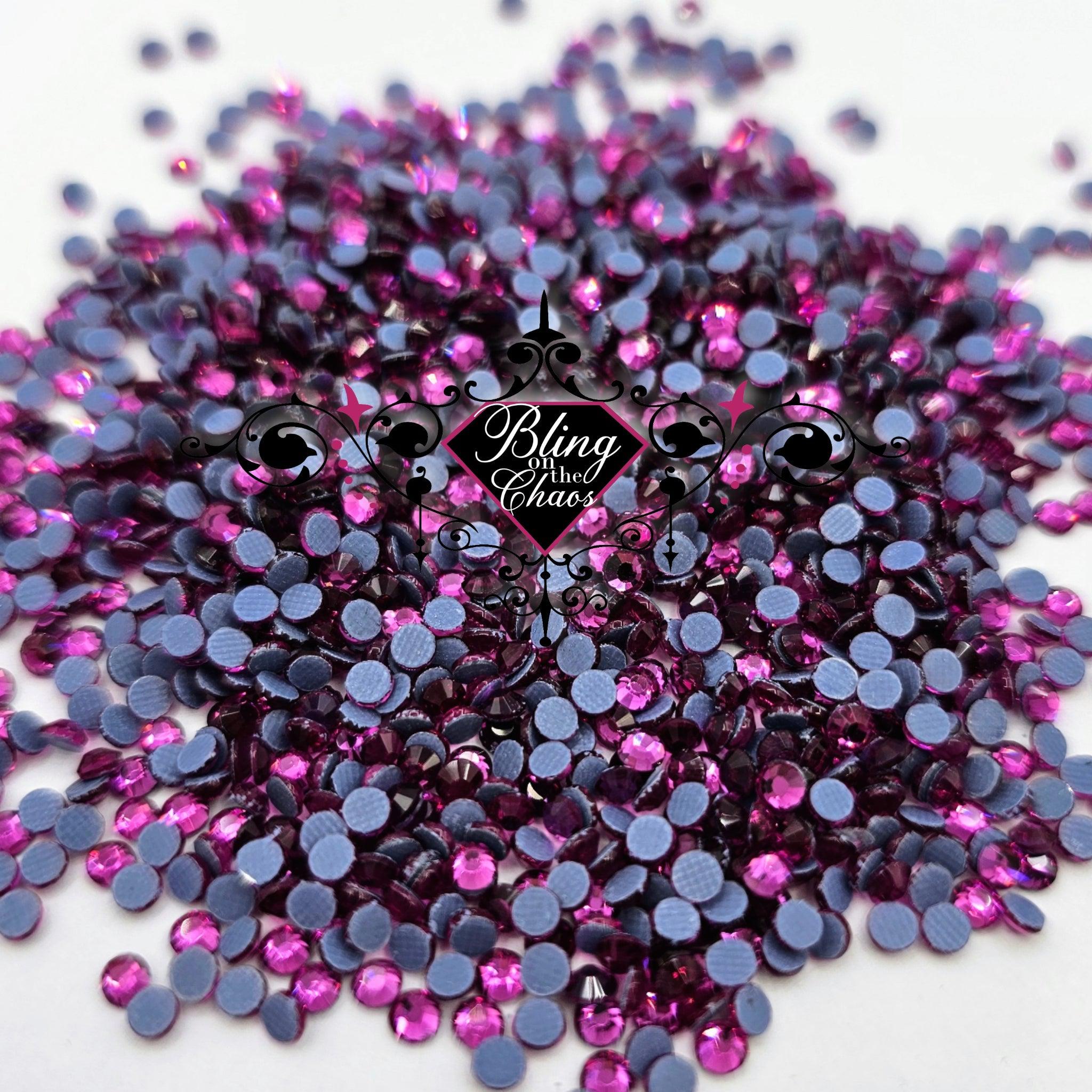 Fuchsia Hotfix Rhinestones
