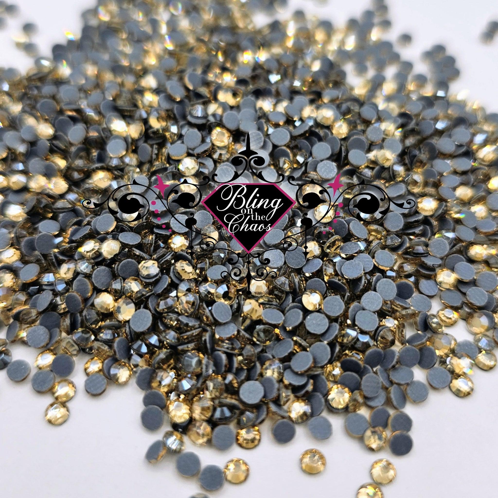 Golden Shadow Hotfix Rhinestones