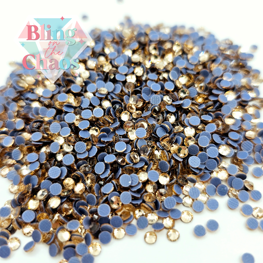Light Peach/Champagne Hotfix Rhinestones