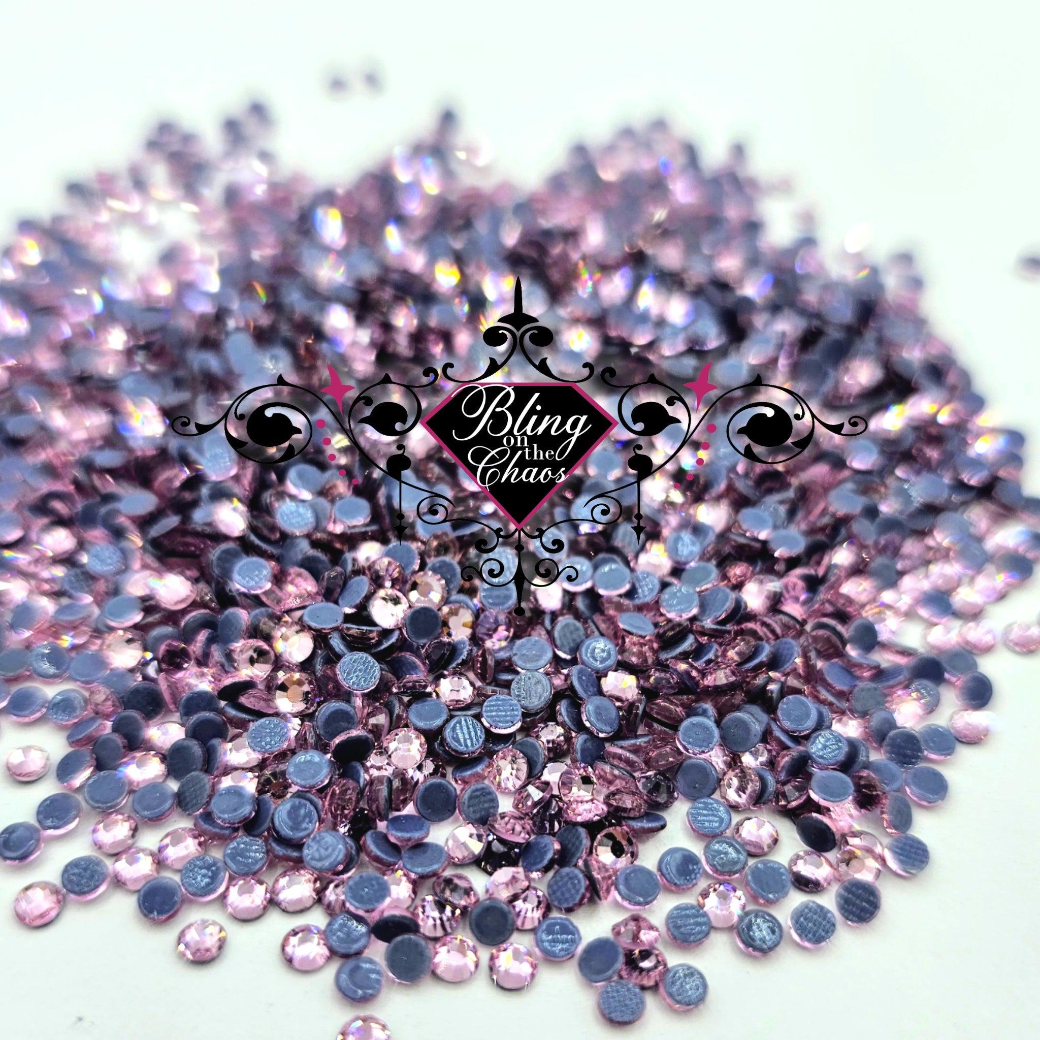 Light Rose Hotfix Rhinestones