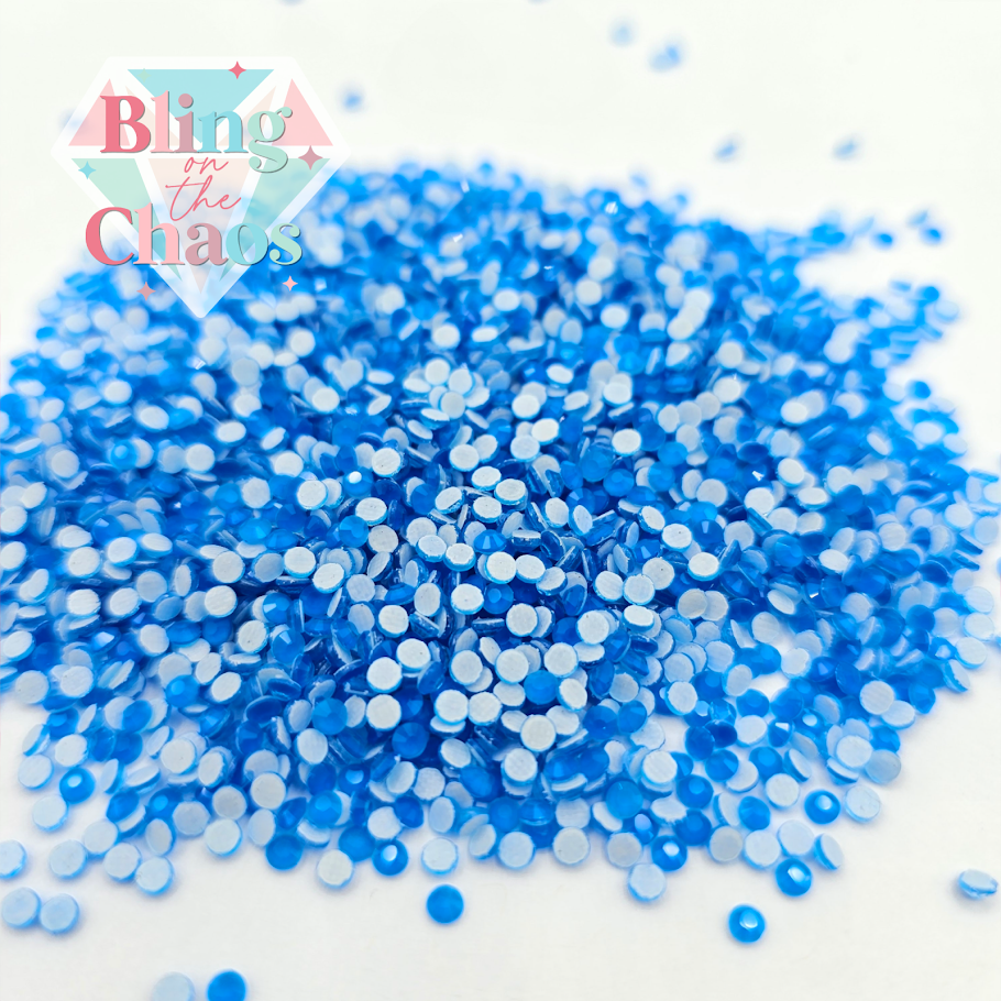 Neon Sapphire Hotfix Rhinestones