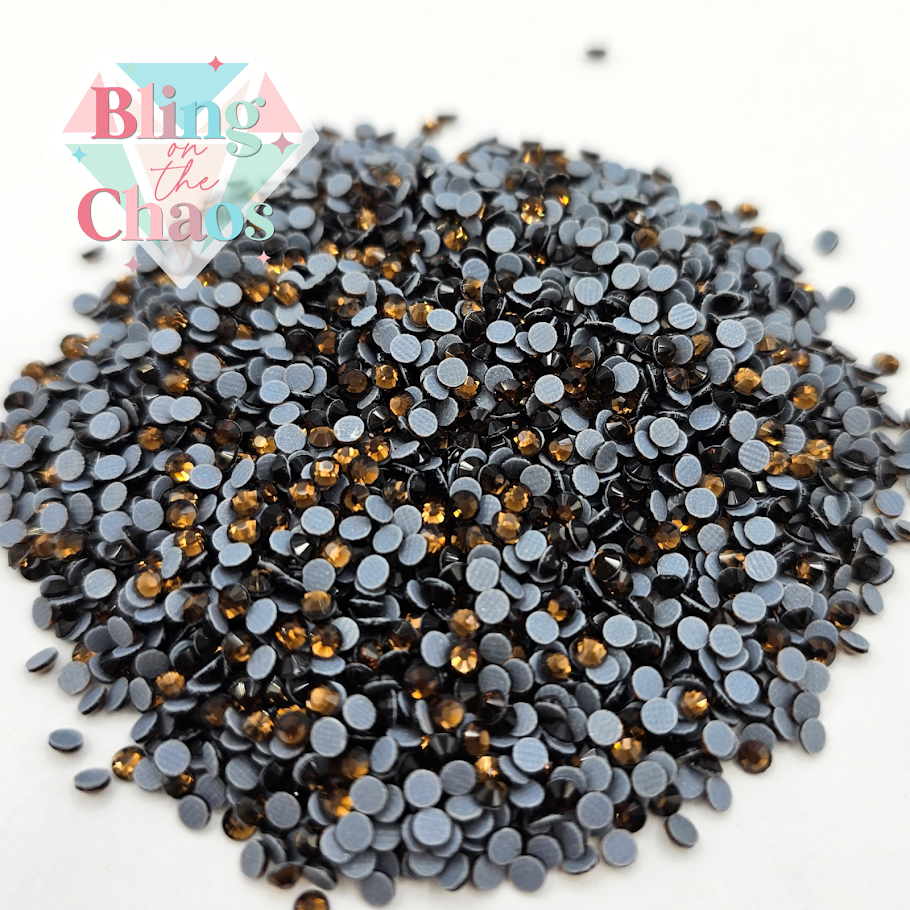 Smoke Topaz Hotfix Rhinestones