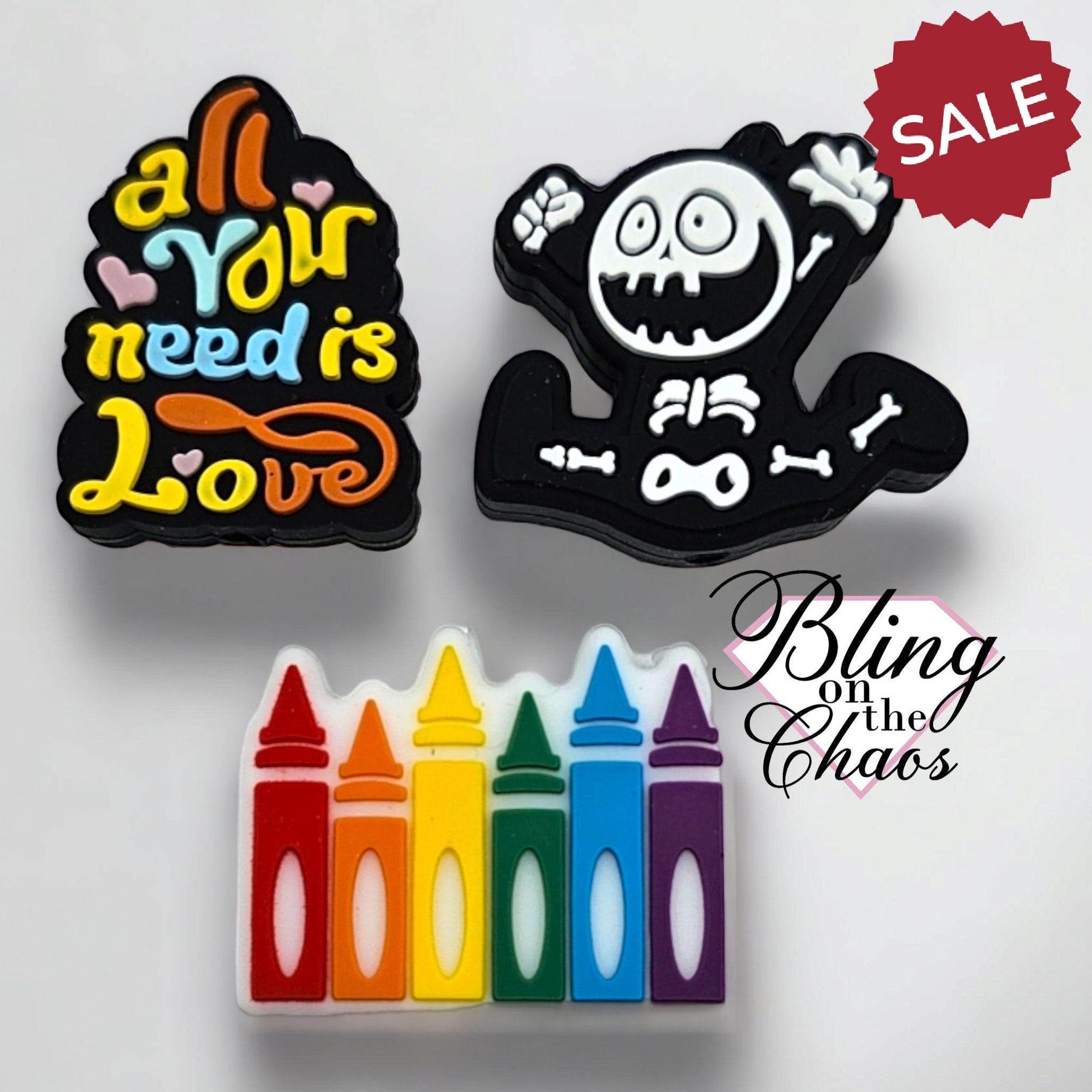 Assorted 3 Silicone Focals