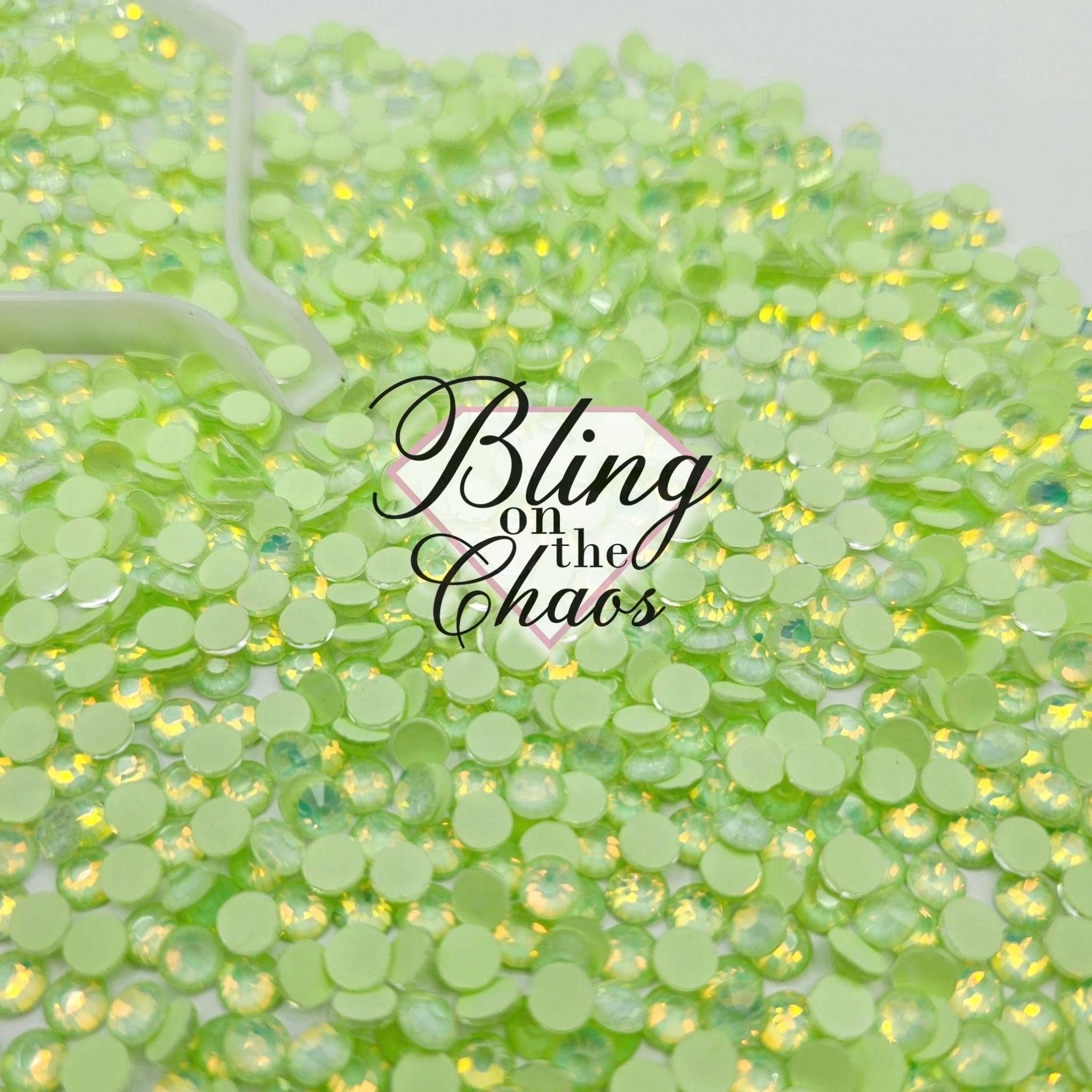 Light Green Mocha Opal