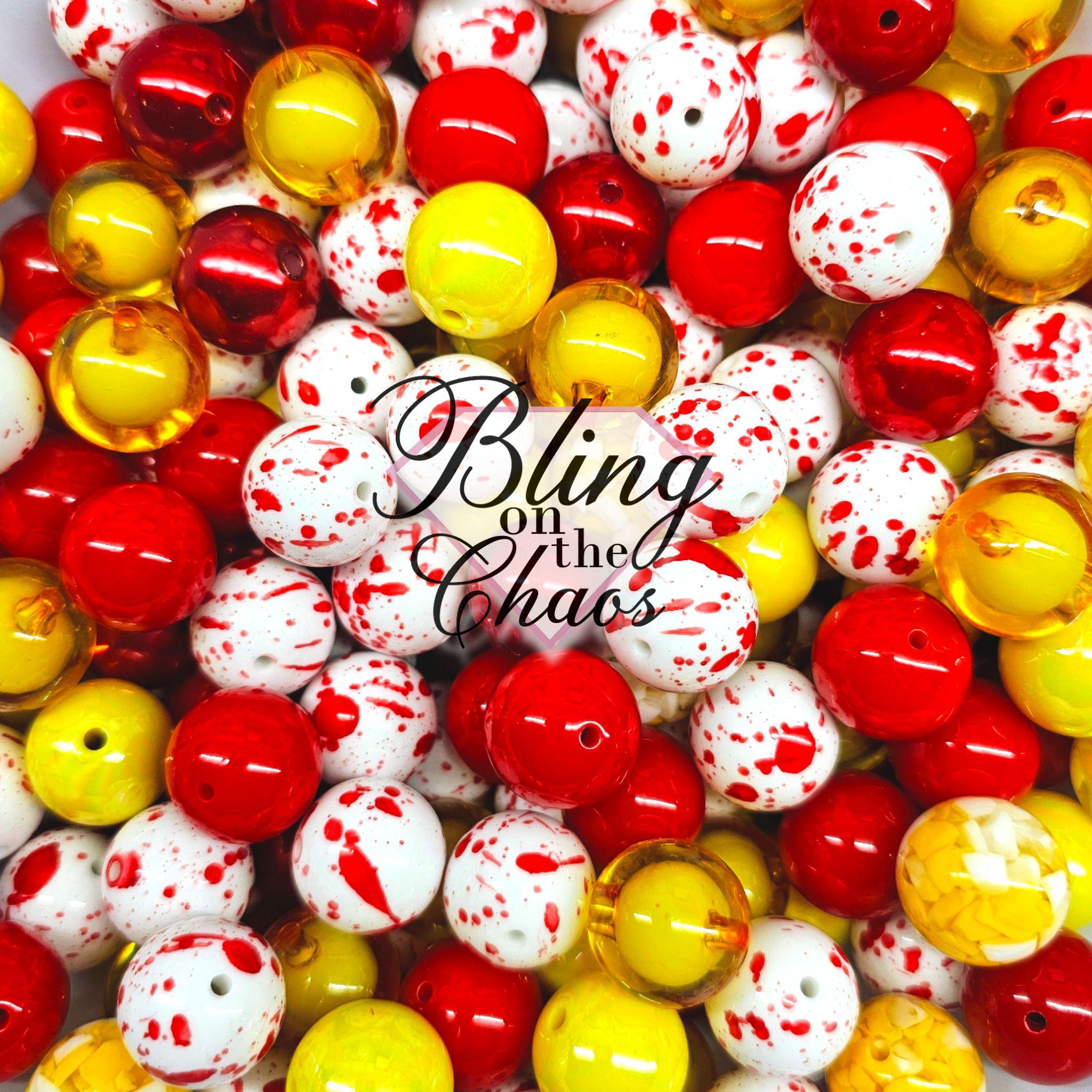 Proceed With Caution Bubblegum 20mm